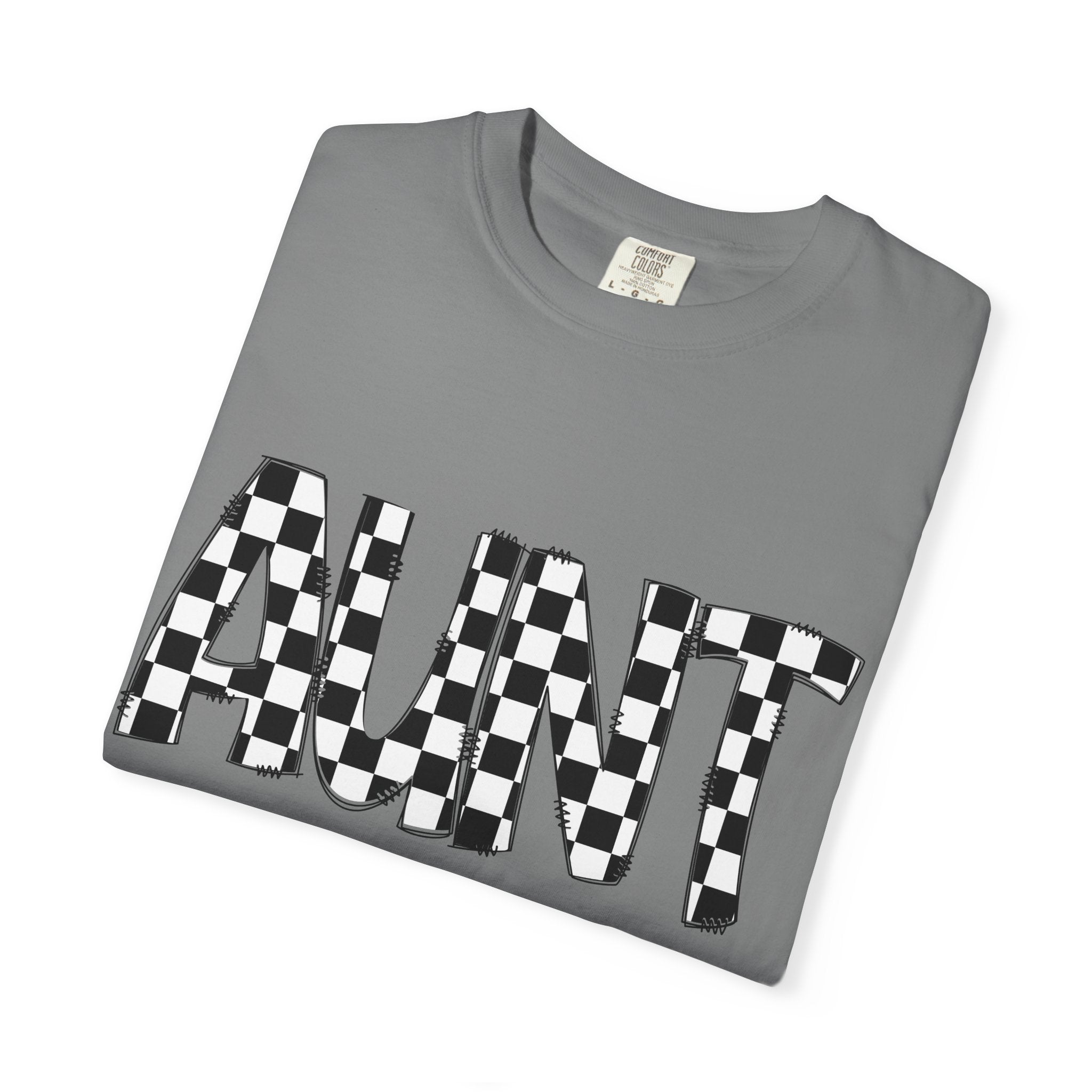 Aunt Checkerboard T-Shirt