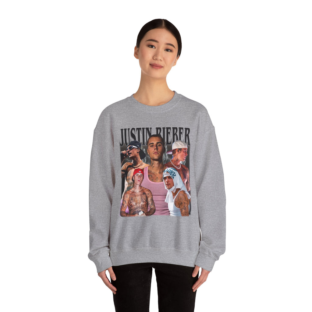 JB Collage Graphic Crewneck Sweatshirt