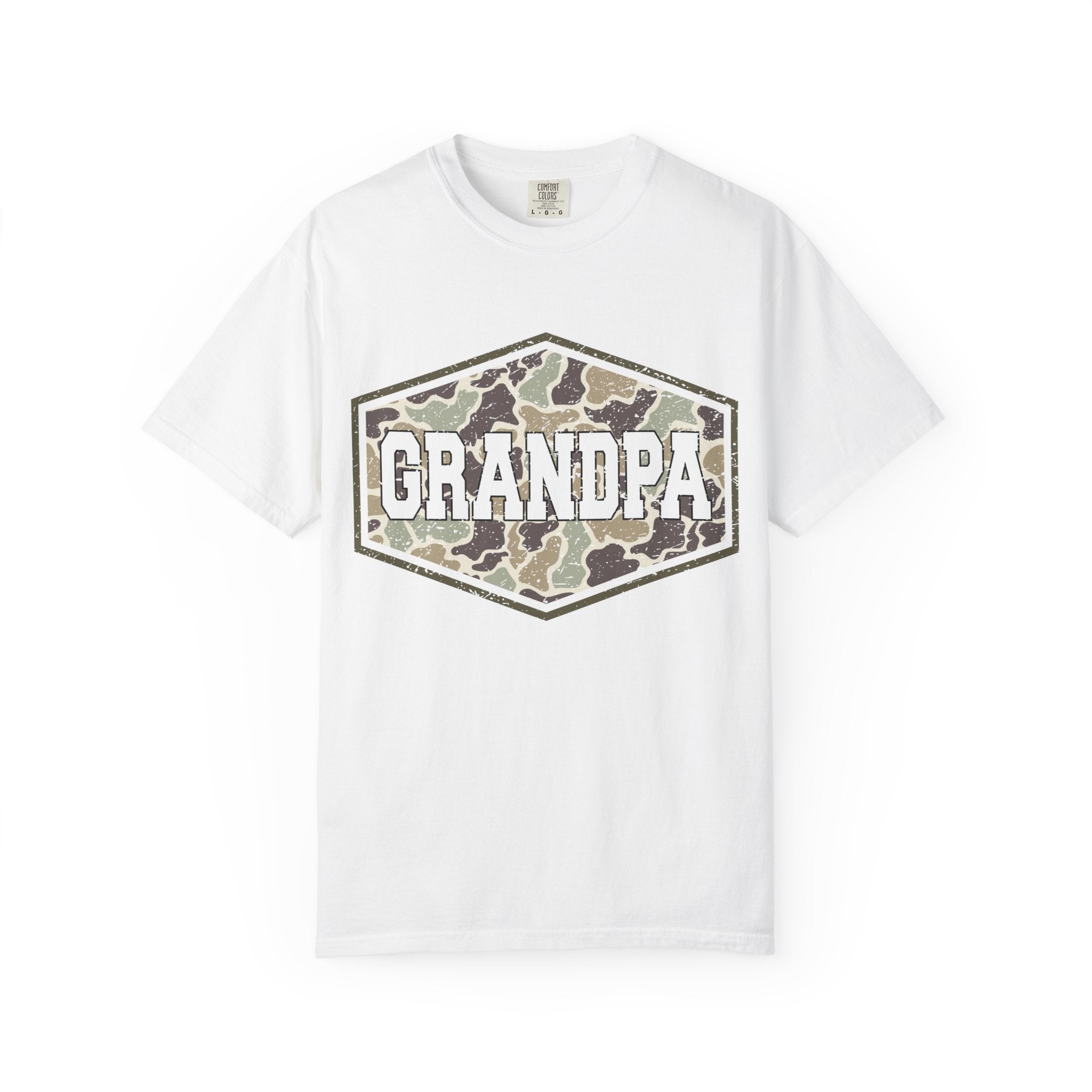 Grandpa Camo Patch T-Shirt
