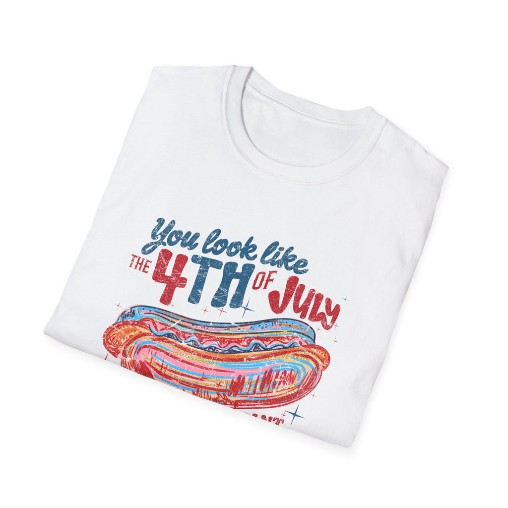 4th of July Hot Dog T-Shirt