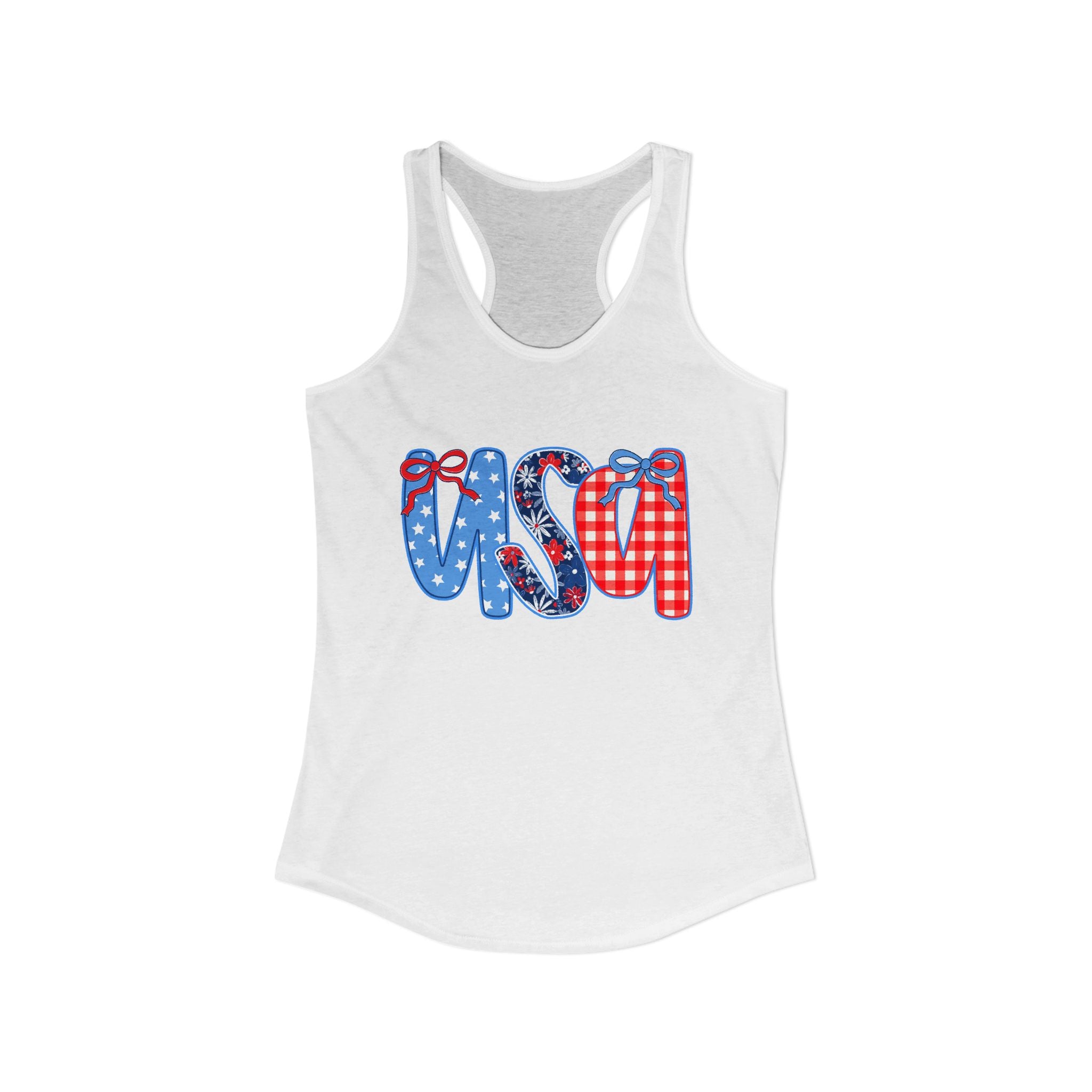 USA Bow Racerback Tank