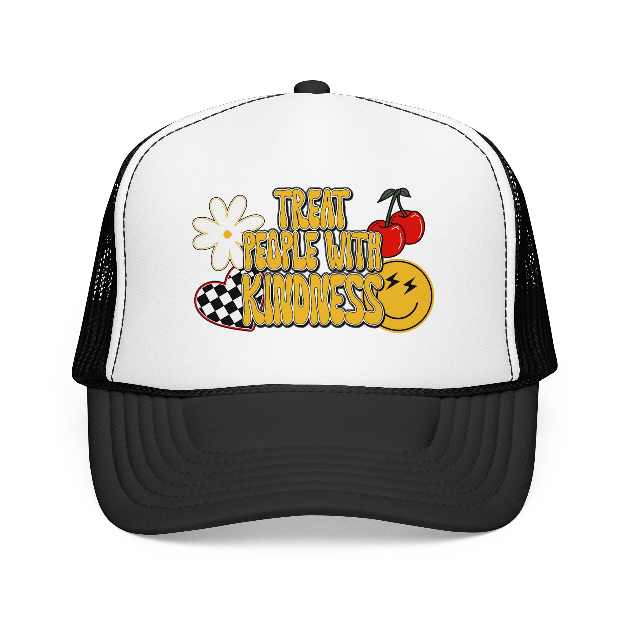 "Treat People With Kindness" Foam Trucker Hat