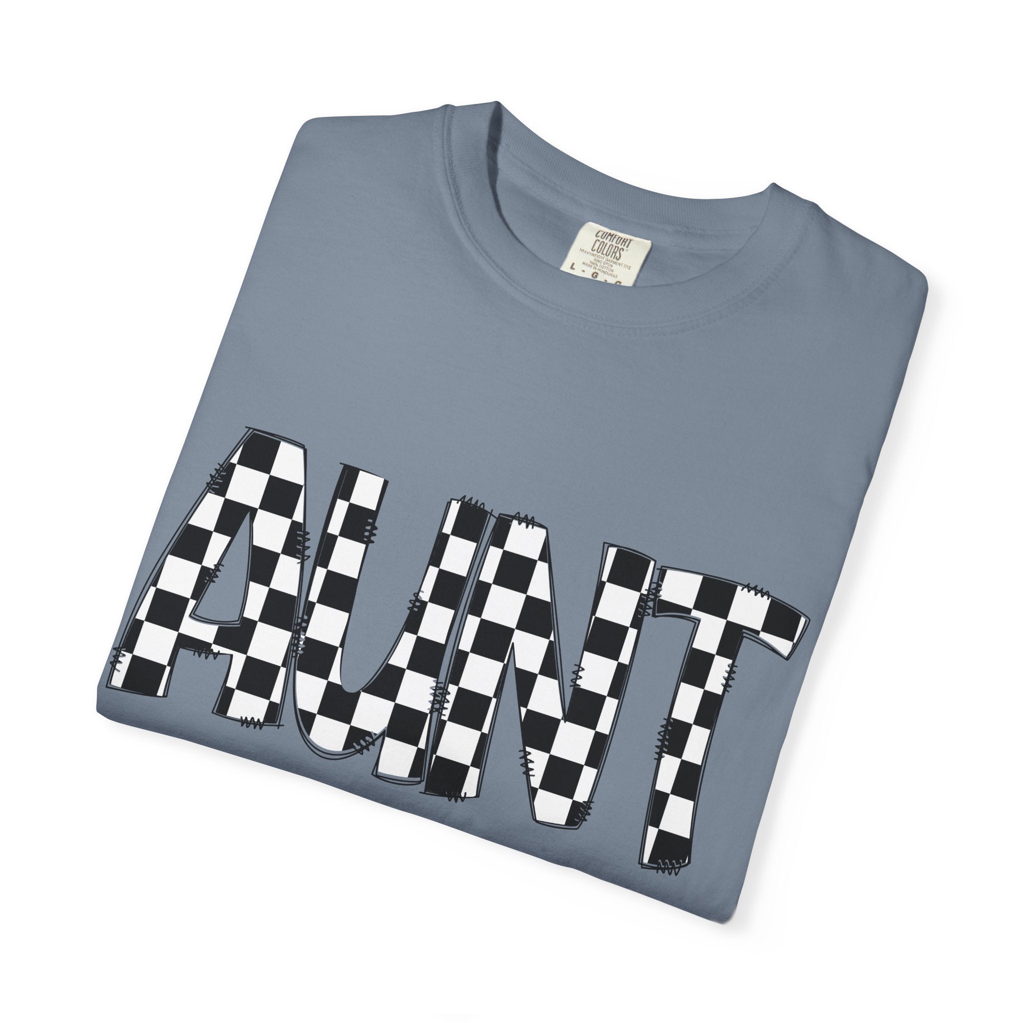 Aunt Checkerboard T-Shirt