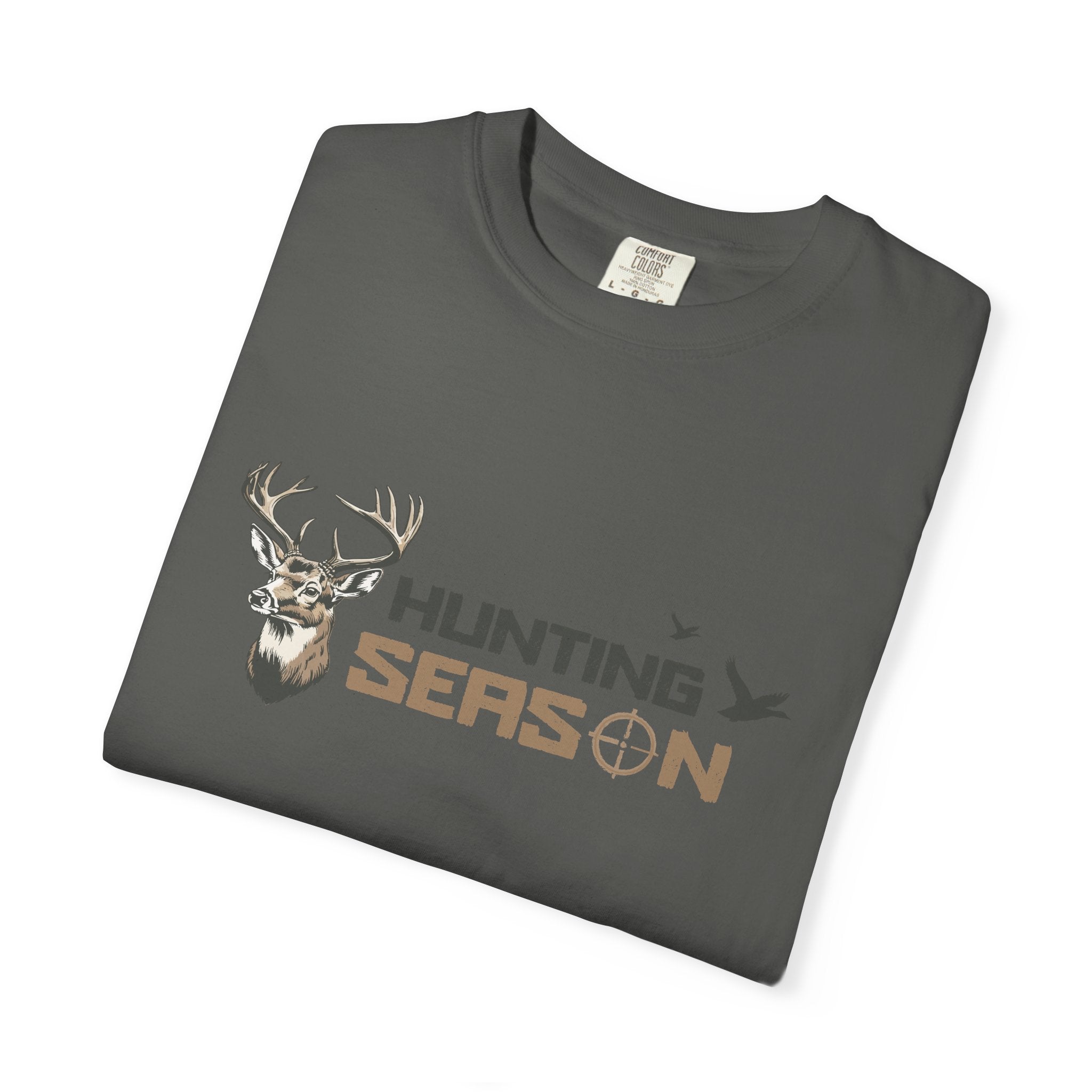 Hunting Season T-Shirt — Deer & Duck Outdoor Hunting (Front & Back)