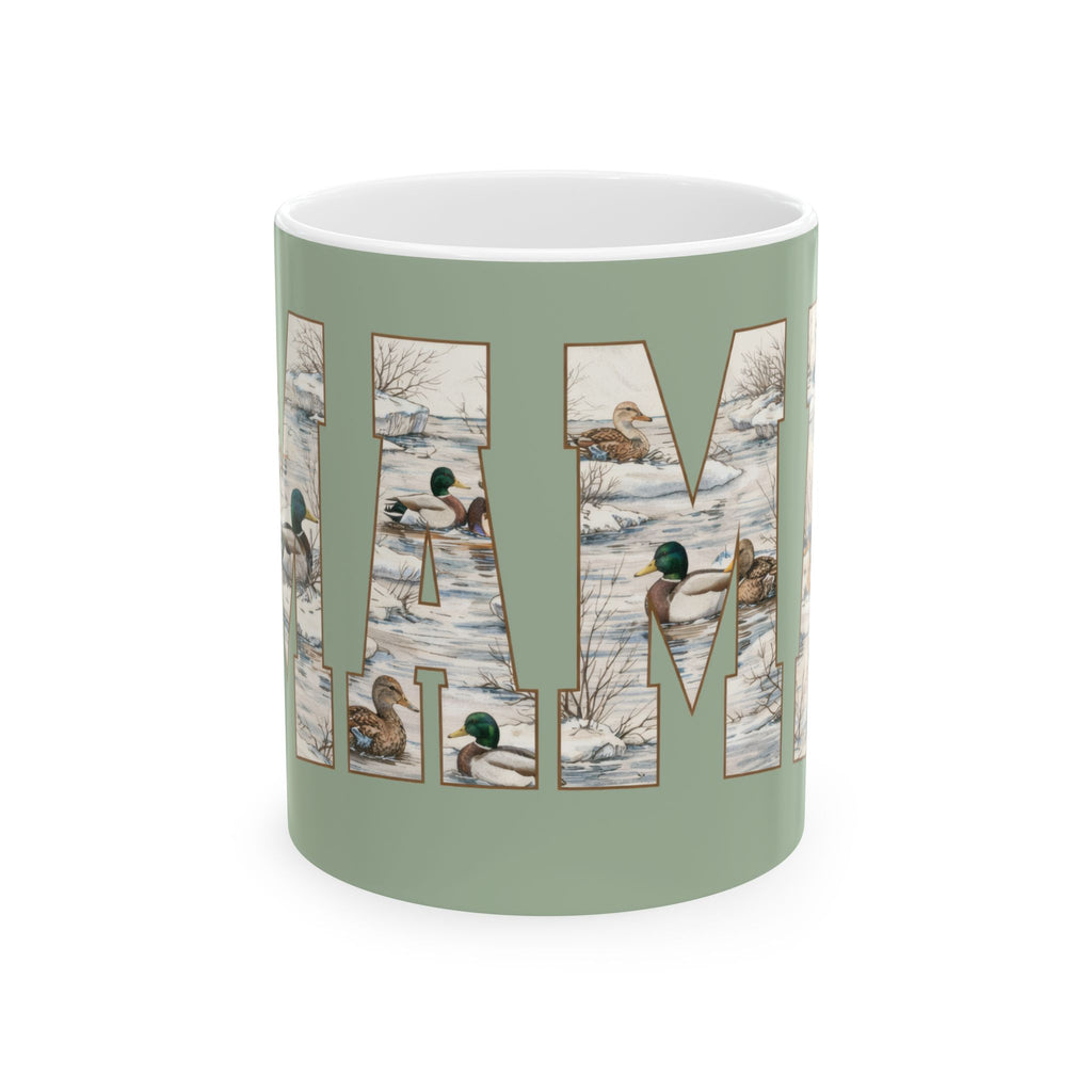 MAMA Vintage Duck Ceramic Mug (11oz/15oz)