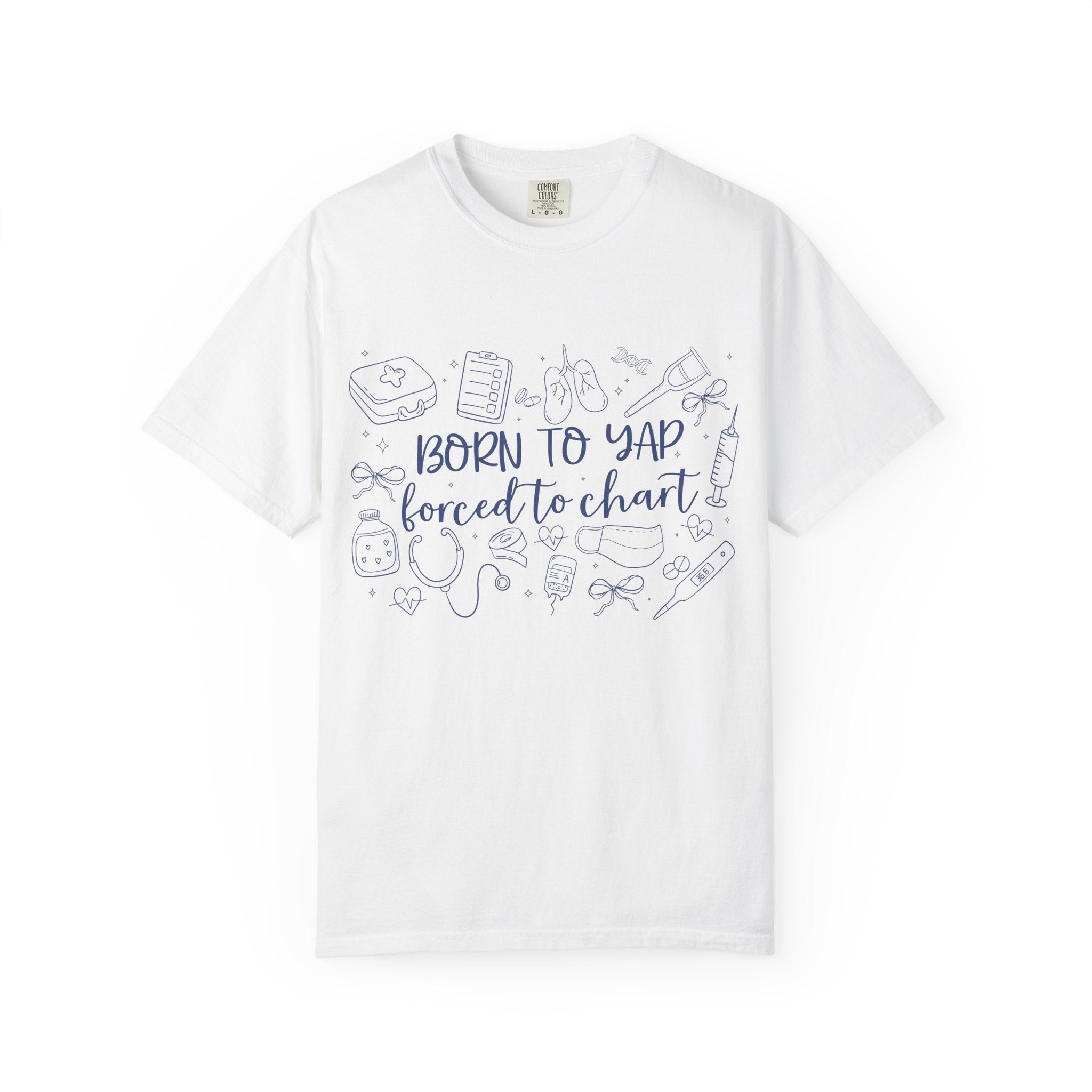 "Born to Yap, Forced to Chart" T-Shirt