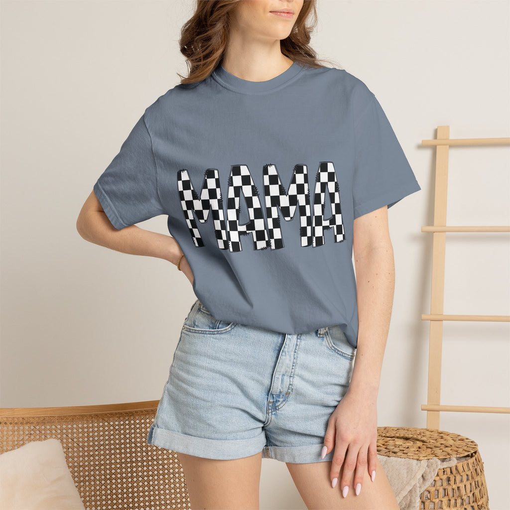 Mama Checkerboard T-Shirt