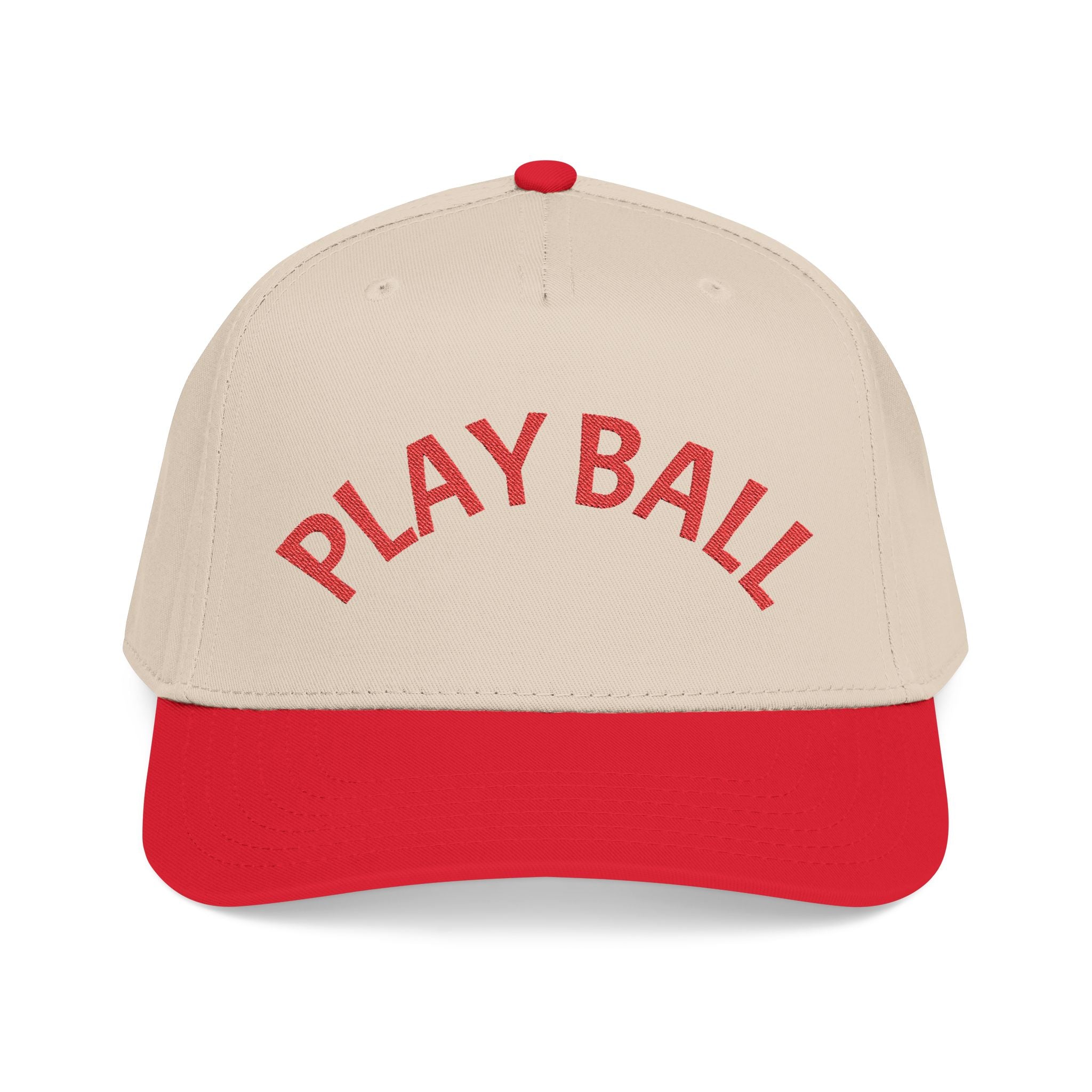 Embroidered "PLAY BALL"Trucker Hat