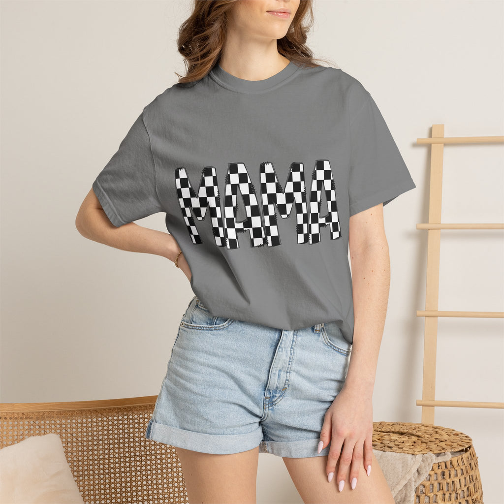 Mama Checkerboard T-Shirt