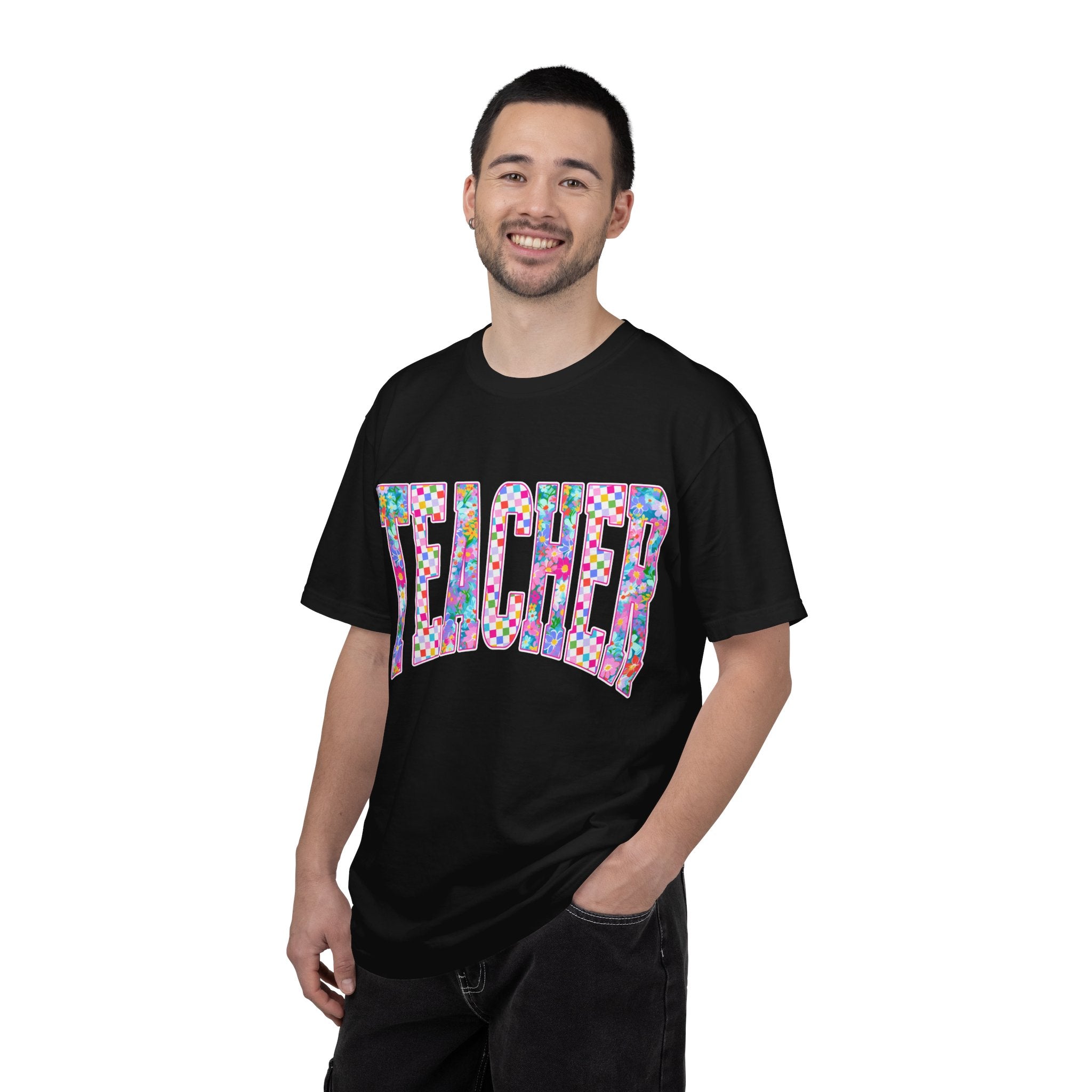 Teacher Floral Comfort Colors T-Shirt