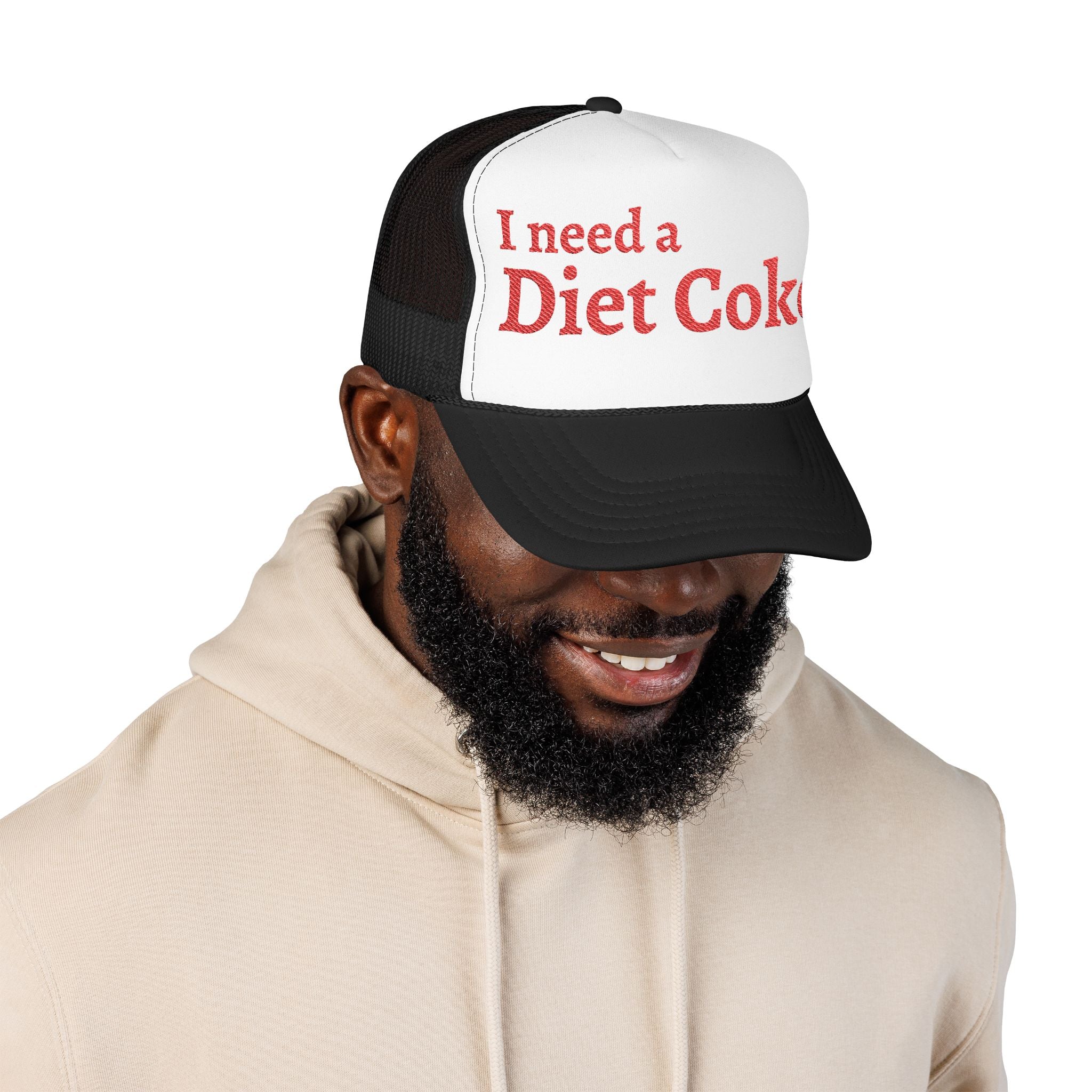 "I Need a Diet Coke" Trucker Hat