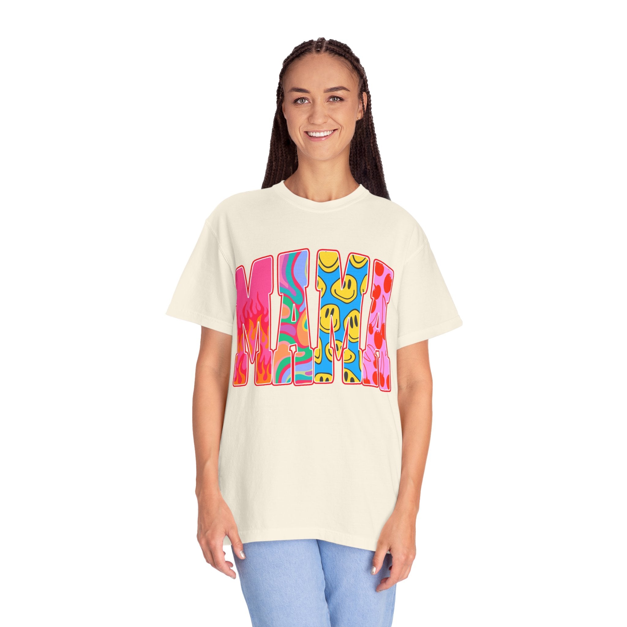 MAMA Retro Graphic T-Shirt Comfort Colors