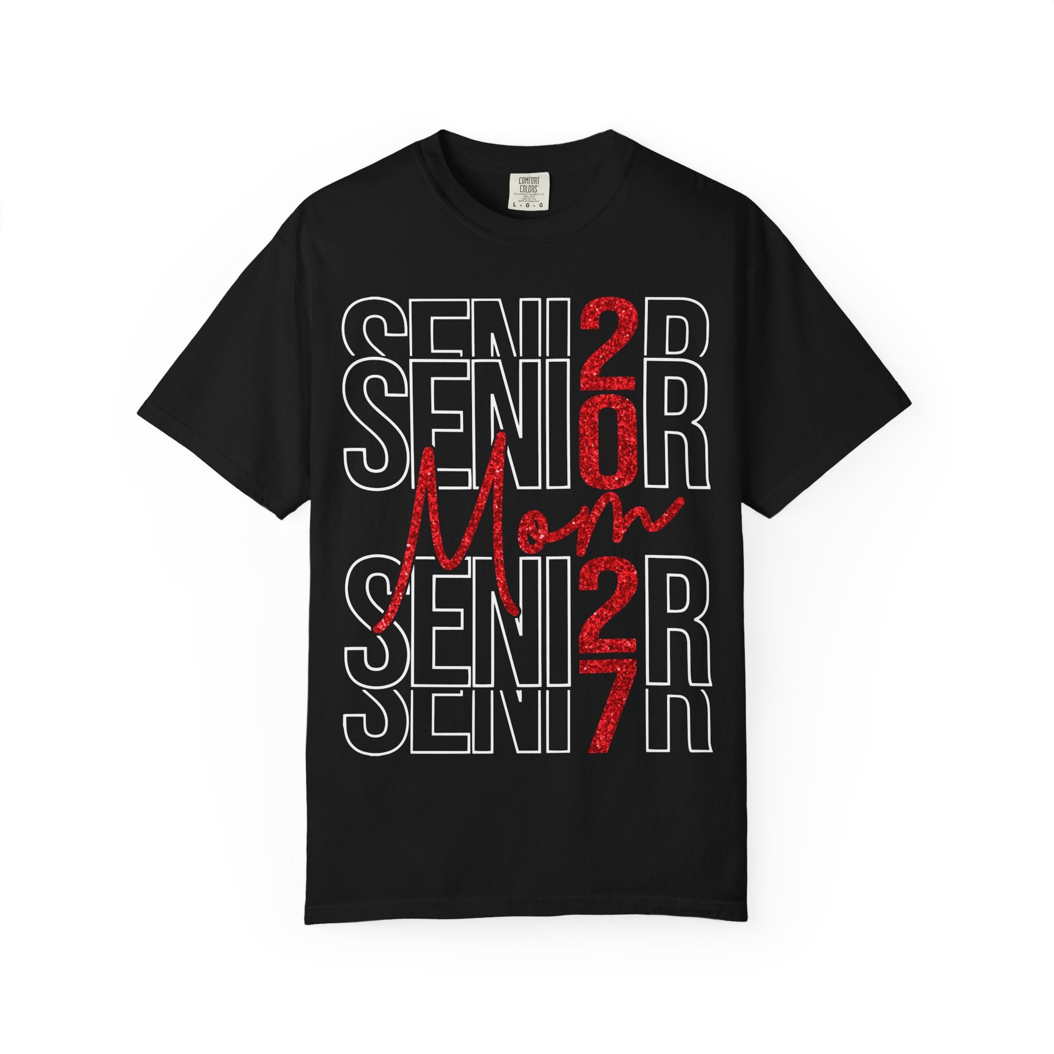 Senior Mom T-Shirt --Class of 2027