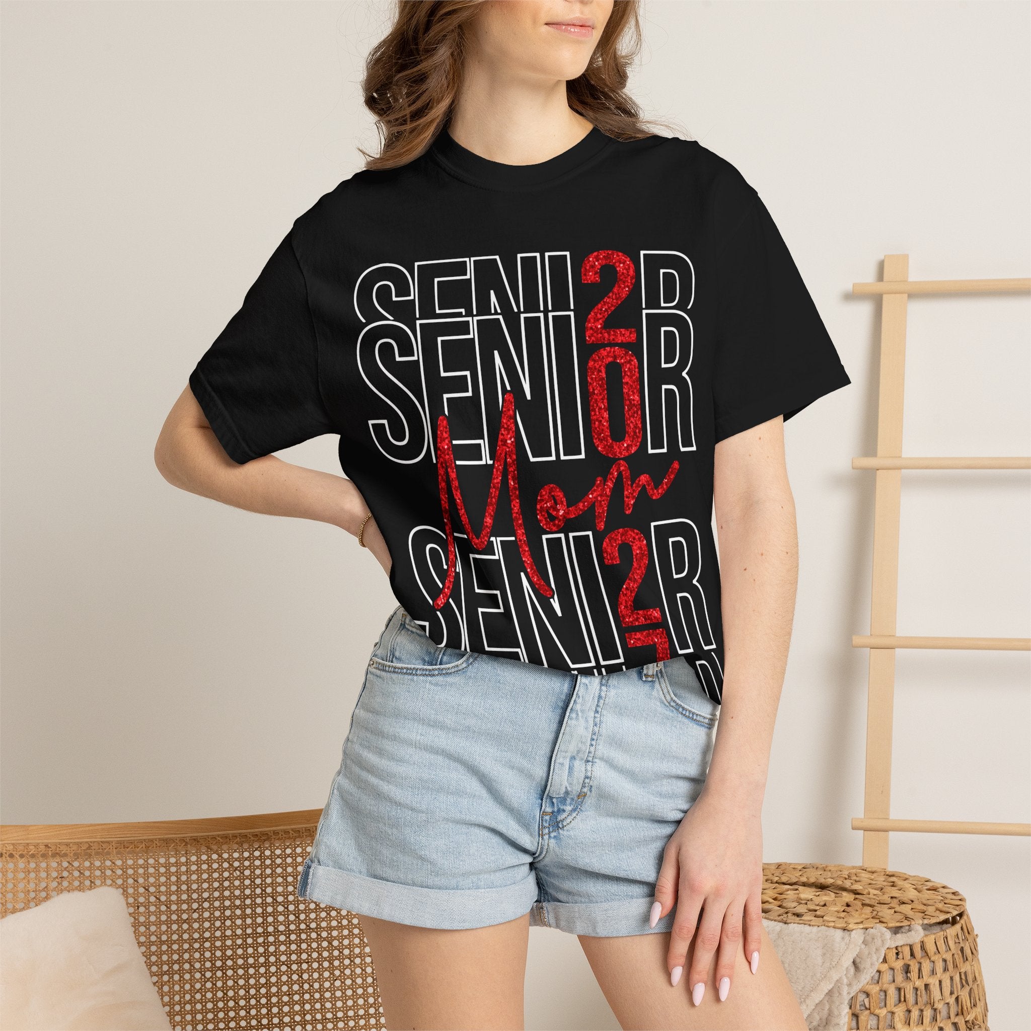 Senior Mom T-Shirt --Class of 2027