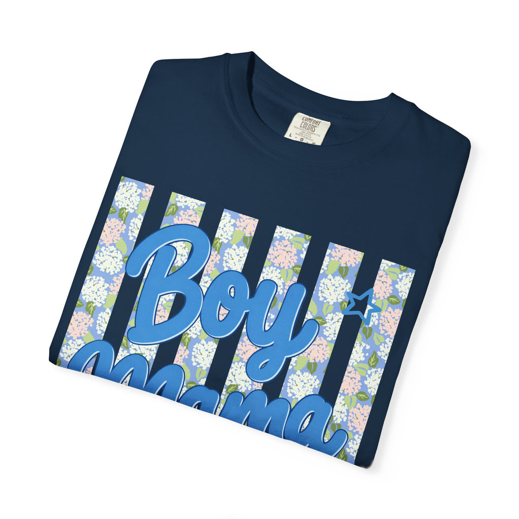 Floral Boy Mama T-Shirt