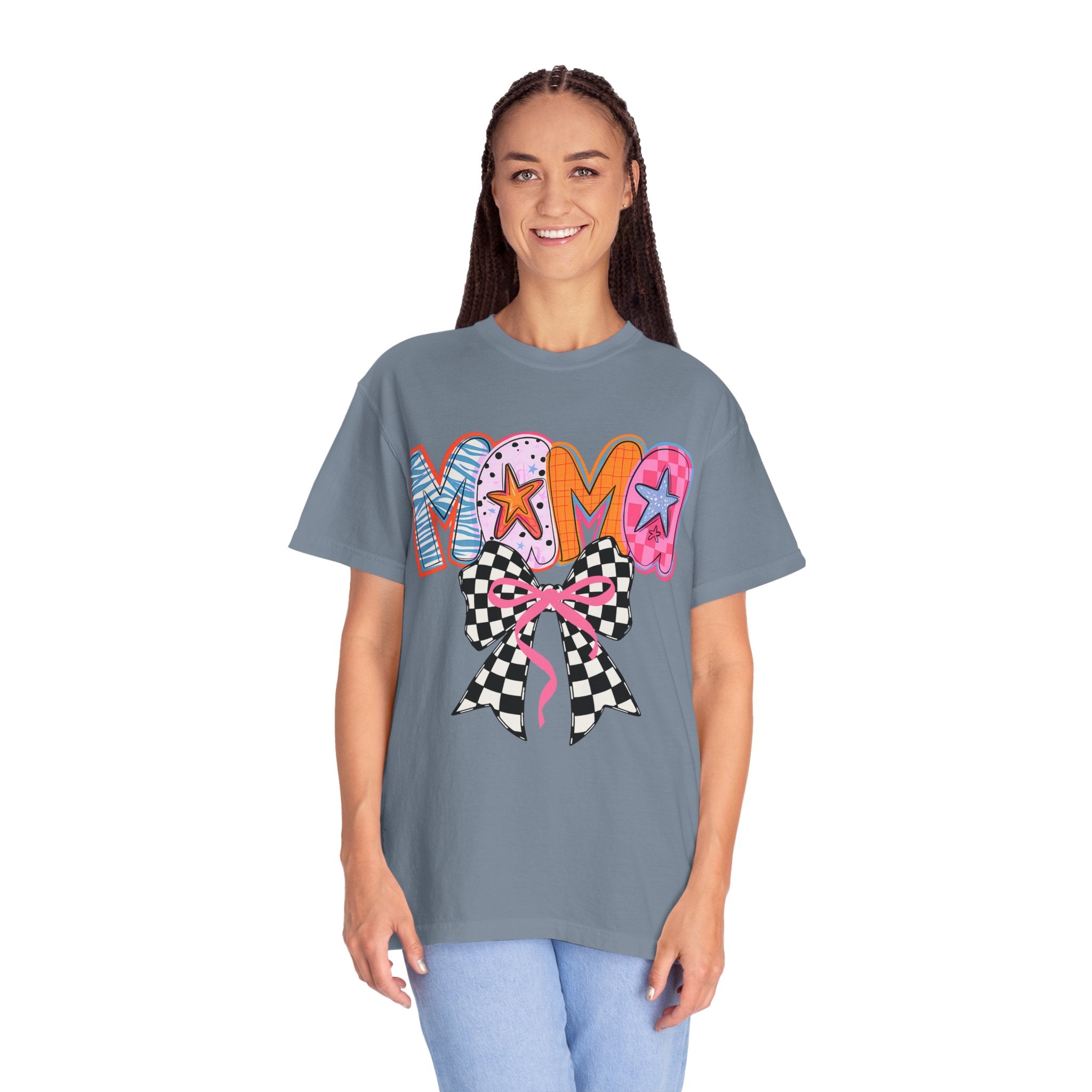MAMA Graphic T-Shirt w Bow