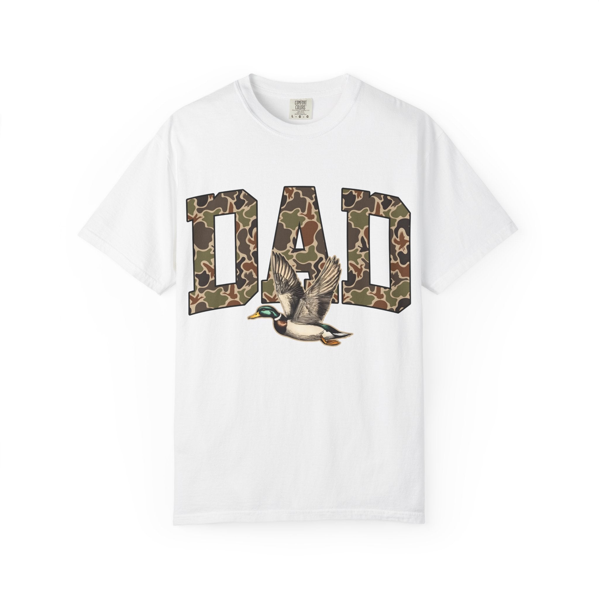 Dad Camo Duck T-Shirt