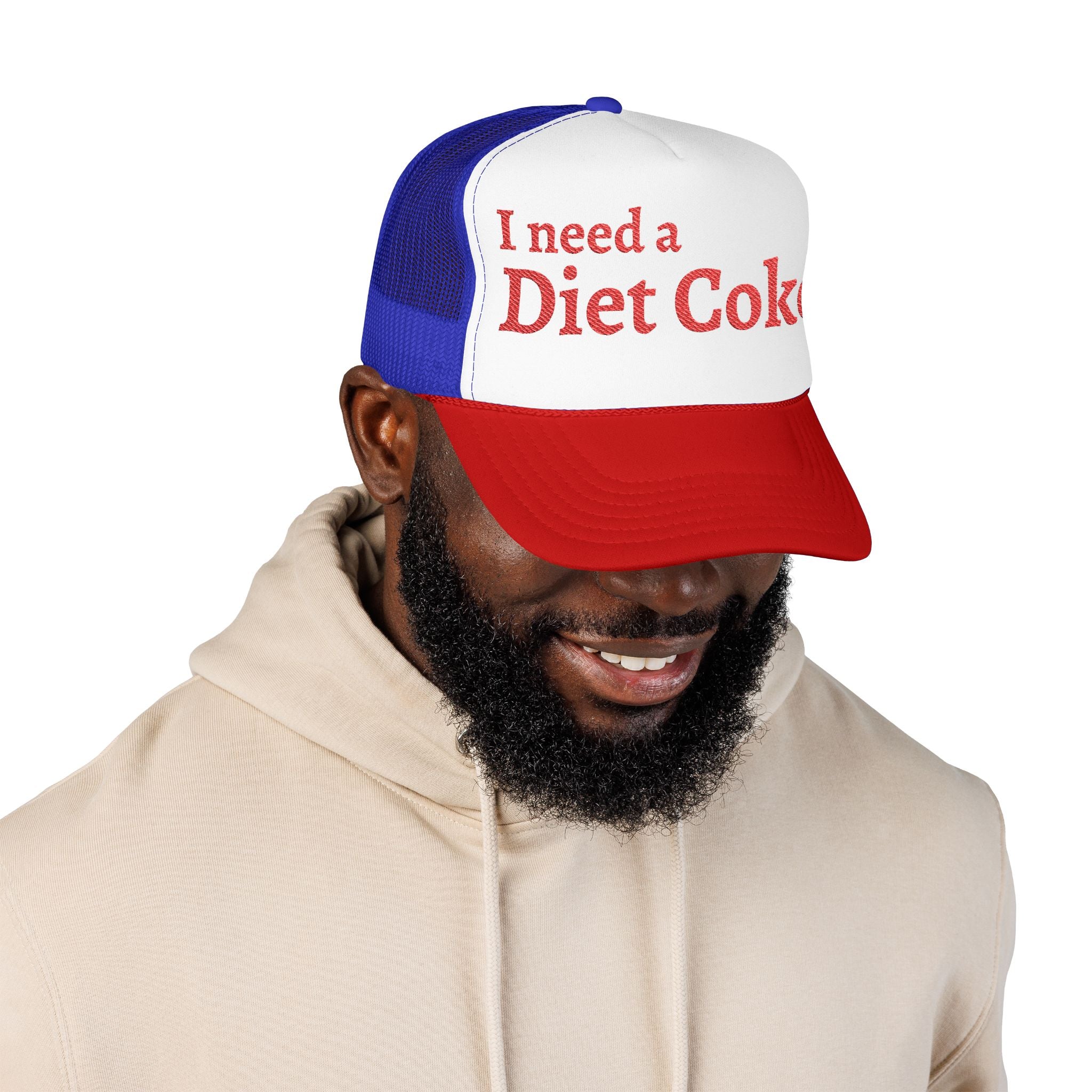 "I Need a Diet Coke" Trucker Hat