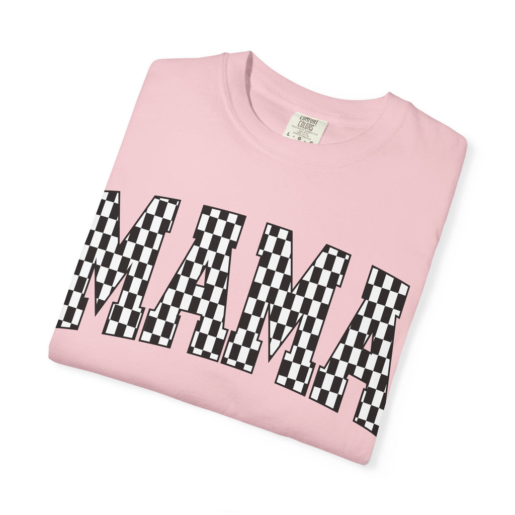 MAMA Checkered Comfort Colors T-Shirt