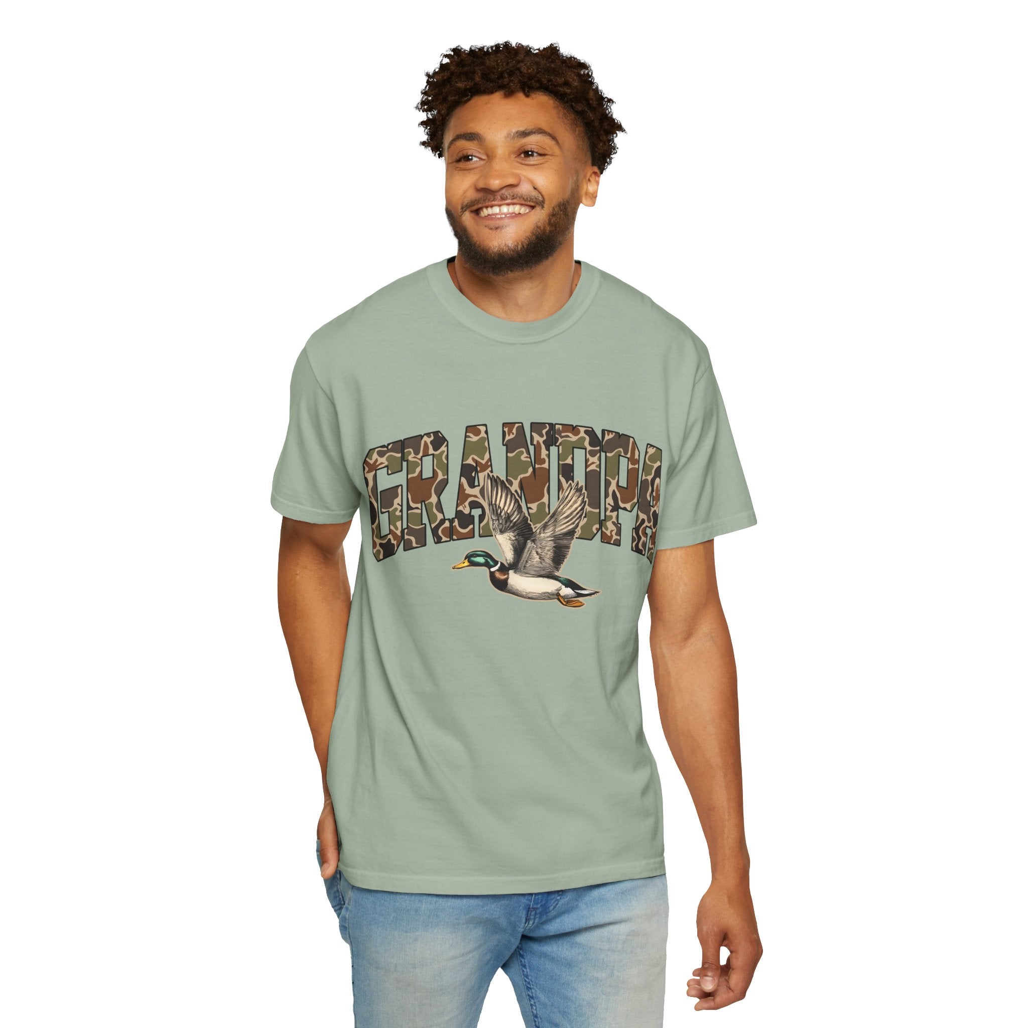 Grandpa Camo Duck T-Shirt