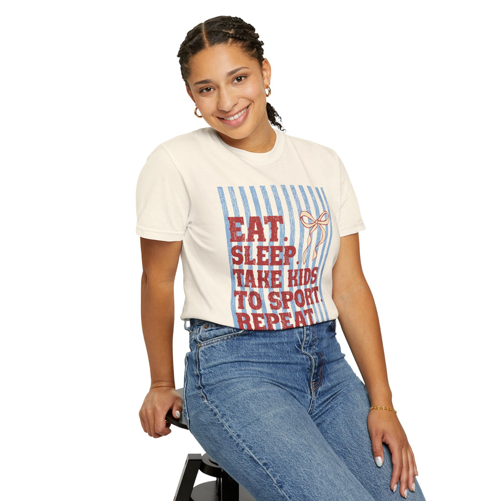Eat Sleep Take Kids to Sport Repeat T-Shirt