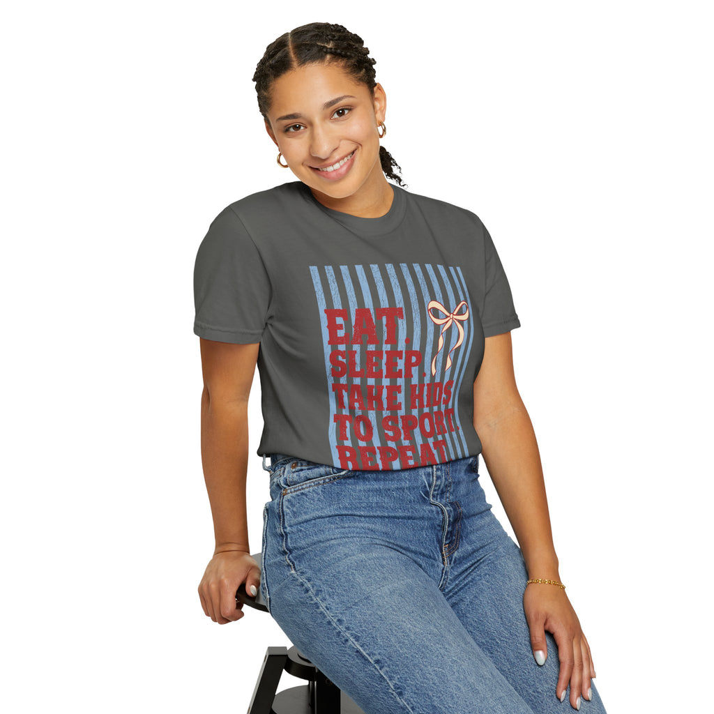 Eat Sleep Take Kids to Sport Repeat T-Shirt