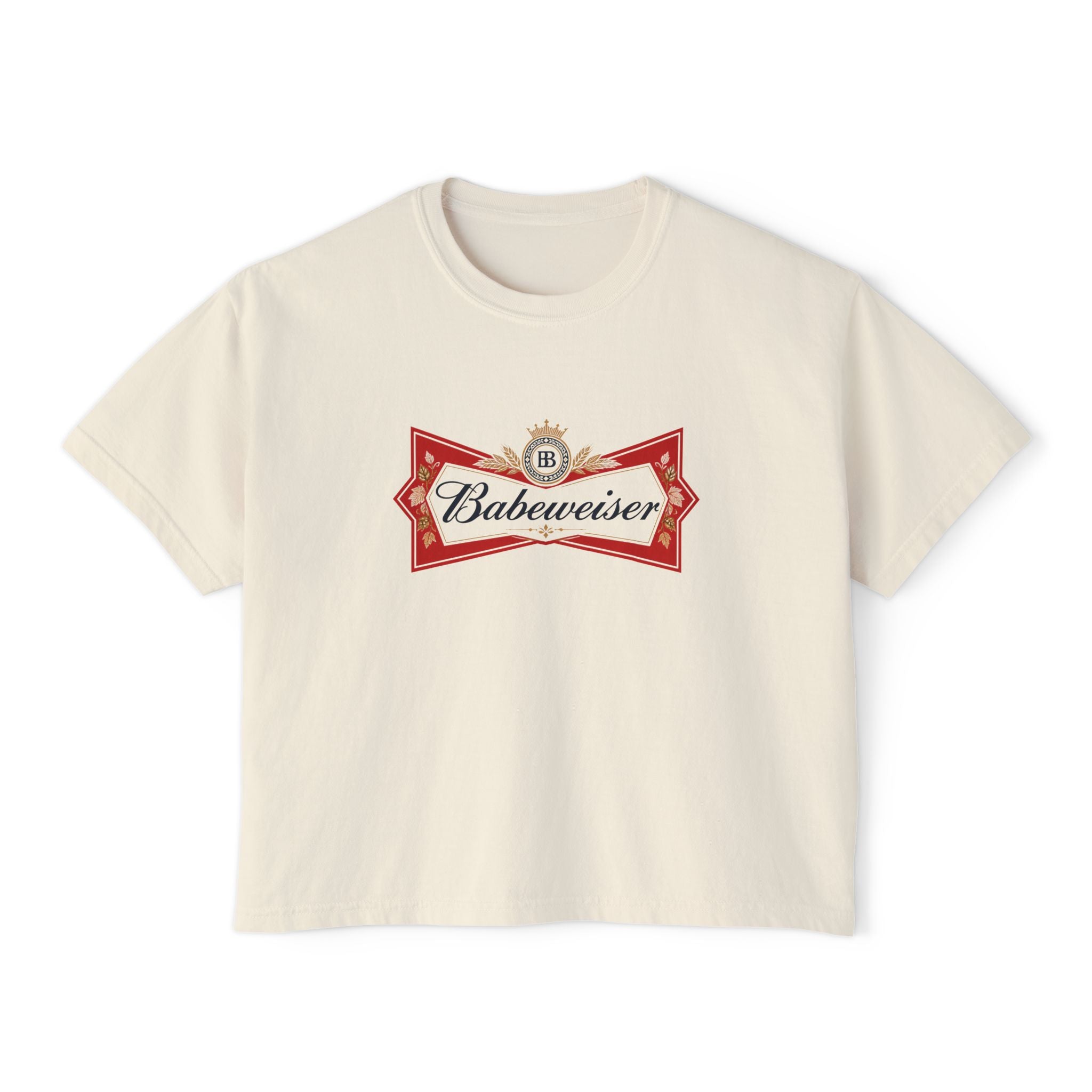 "Babeweiser" Graphic Boxy Tee