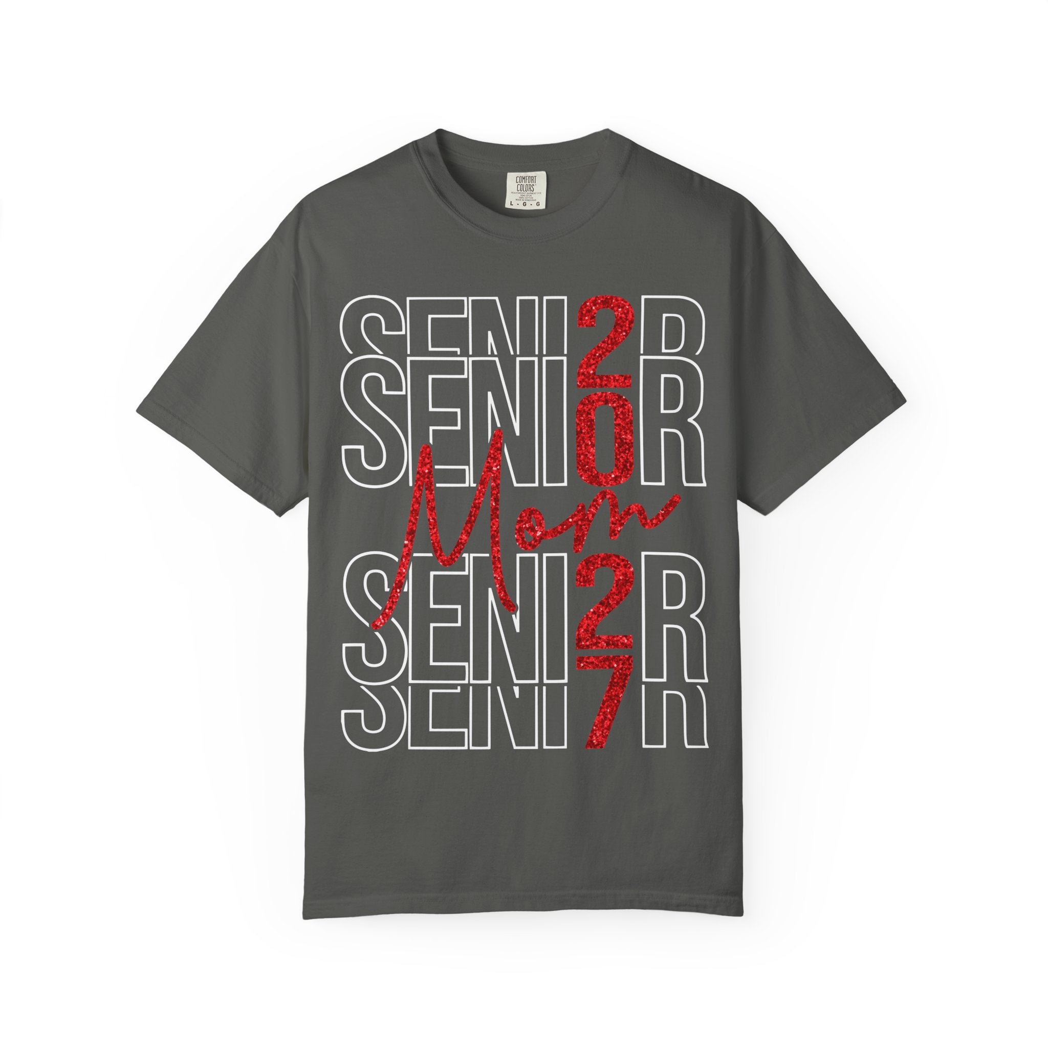Senior Mom T-Shirt --Class of 2027