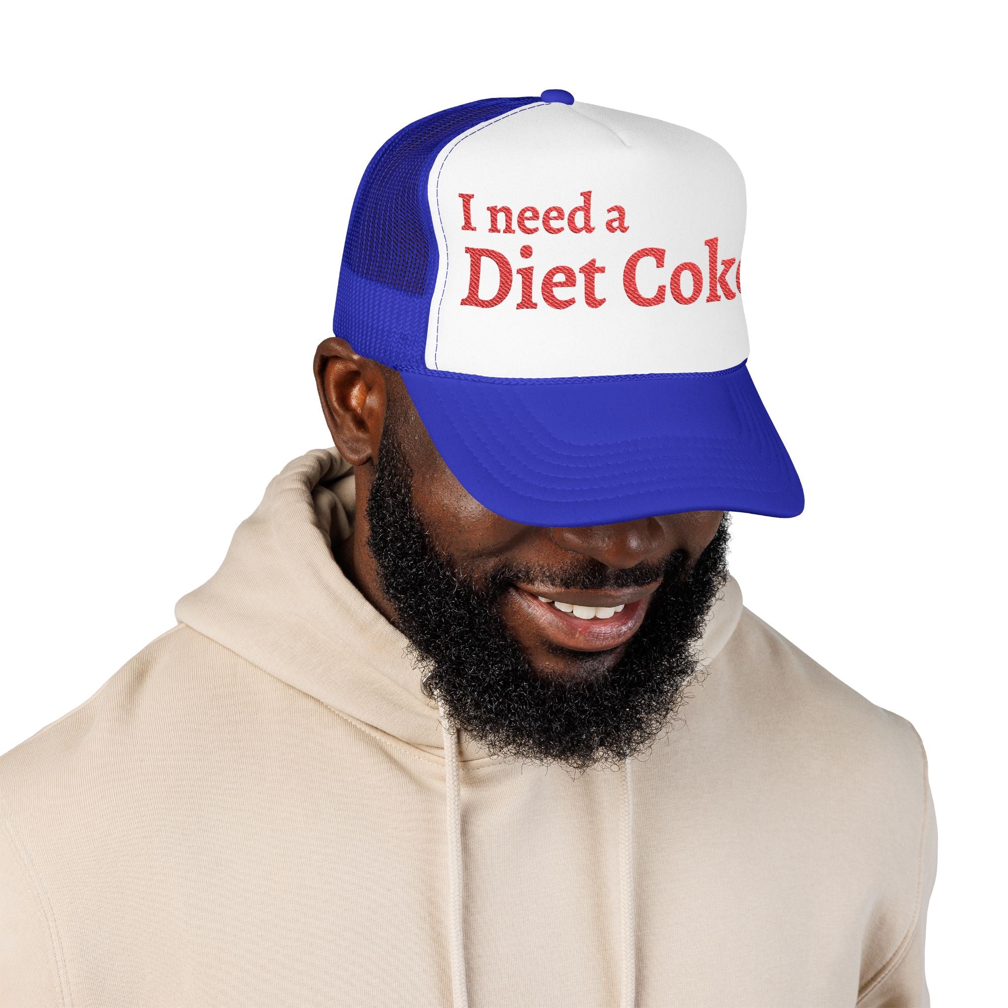 "I Need a Diet Coke" Trucker Hat