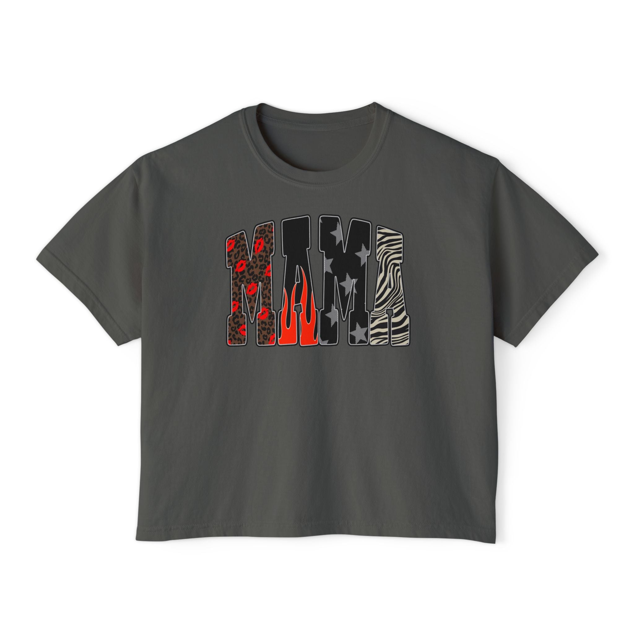 Boxy Tee — SPICY 'MAMA' Graphic Tee