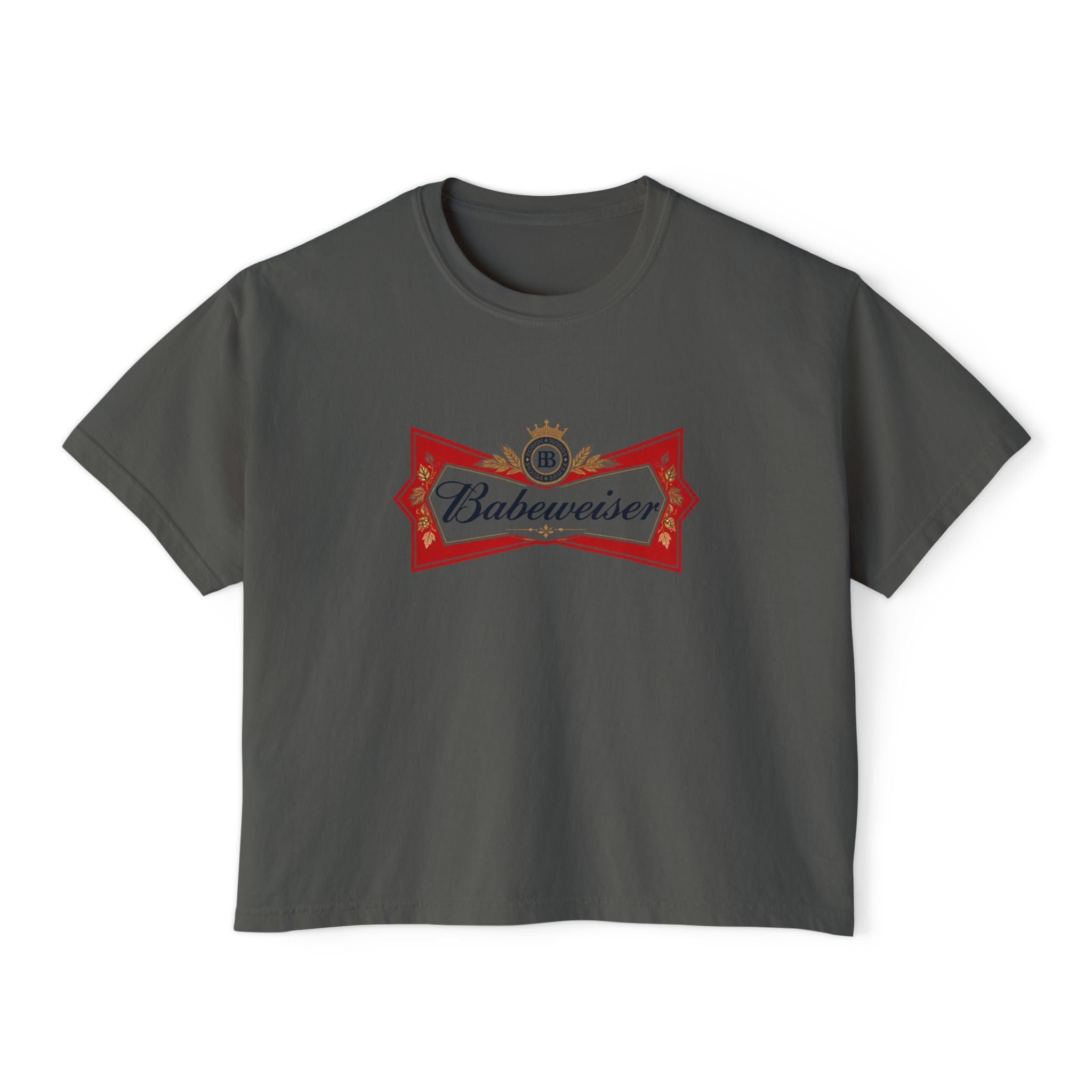 "Babeweiser" Graphic Boxy Tee