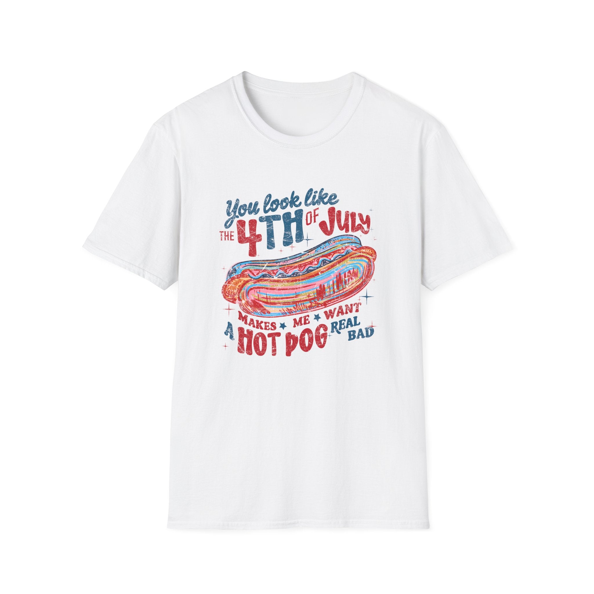 4th of July Hot Dog T-Shirt