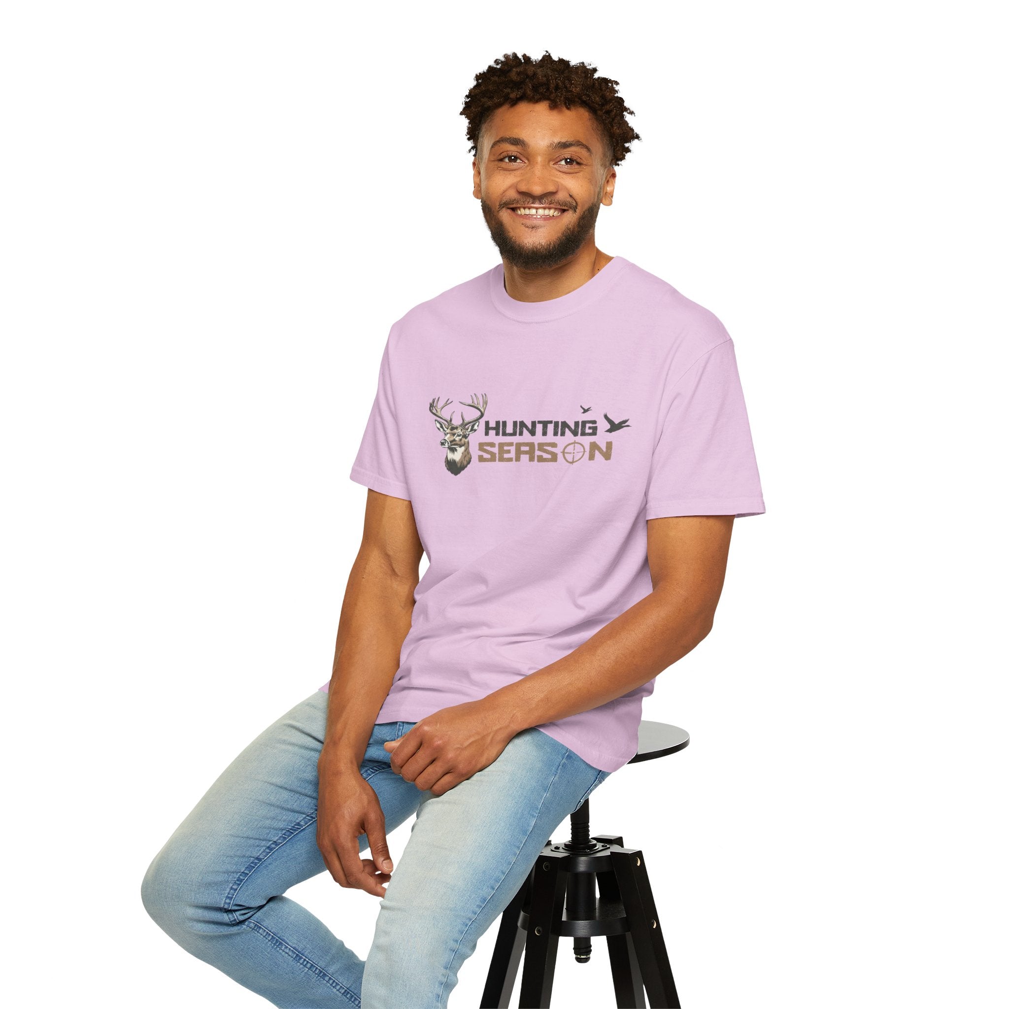 Hunting Season T-Shirt — Deer & Duck Outdoor Hunting (Front & Back)