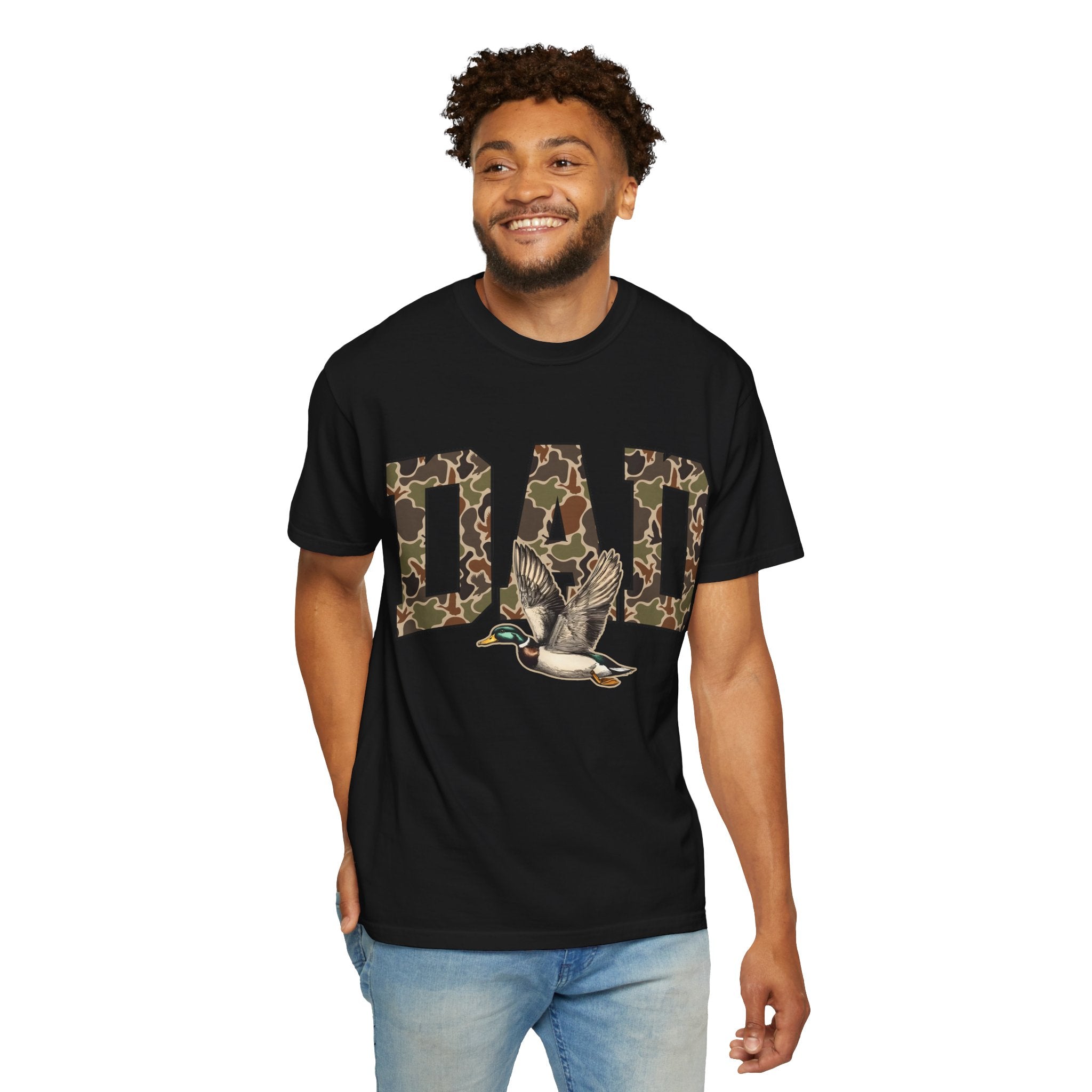 Dad Camo Duck T-Shirt