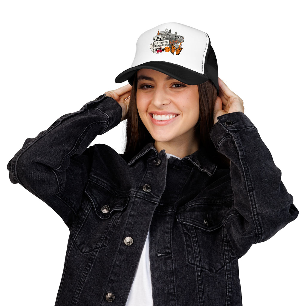 'Put It On My Husband’s Tab' Trucker Hat