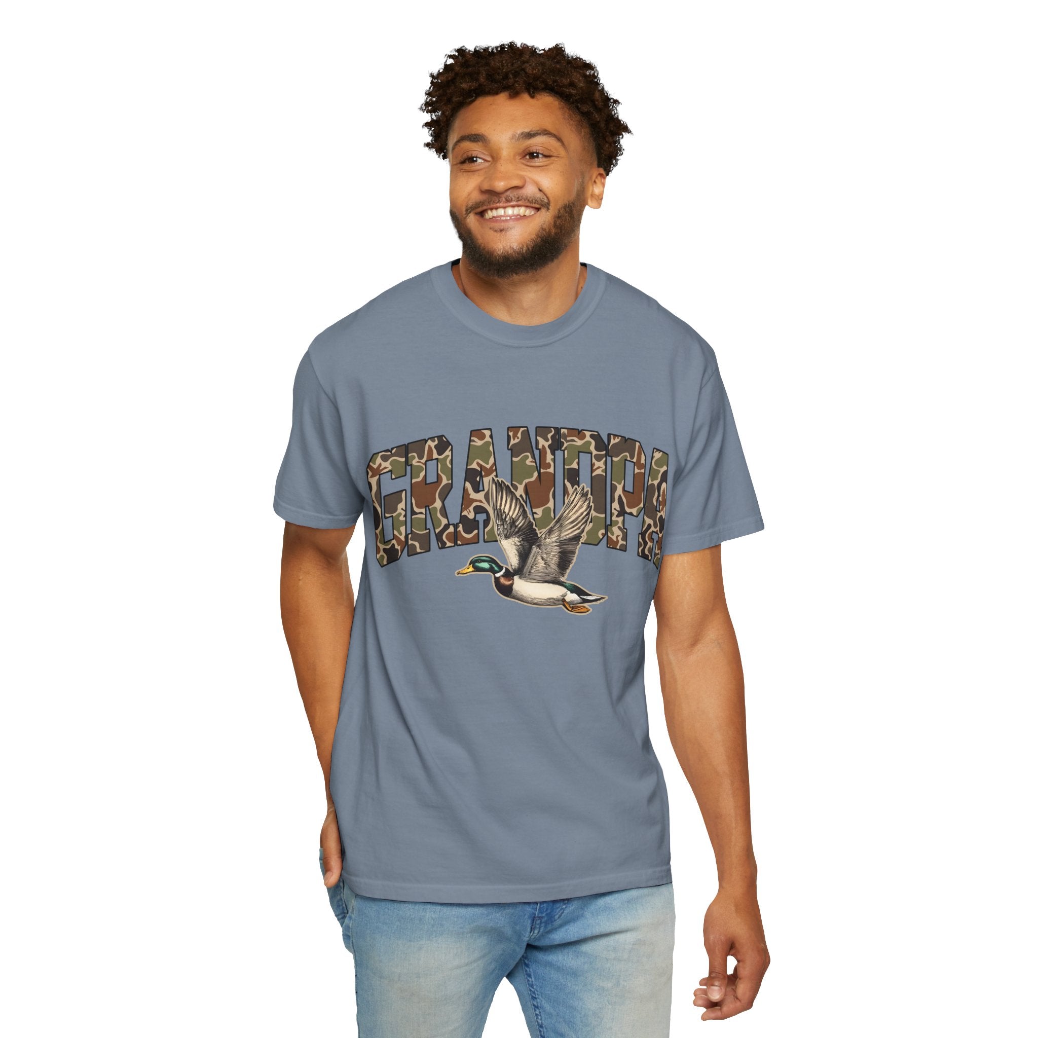 Grandpa Camo Duck T-Shirt