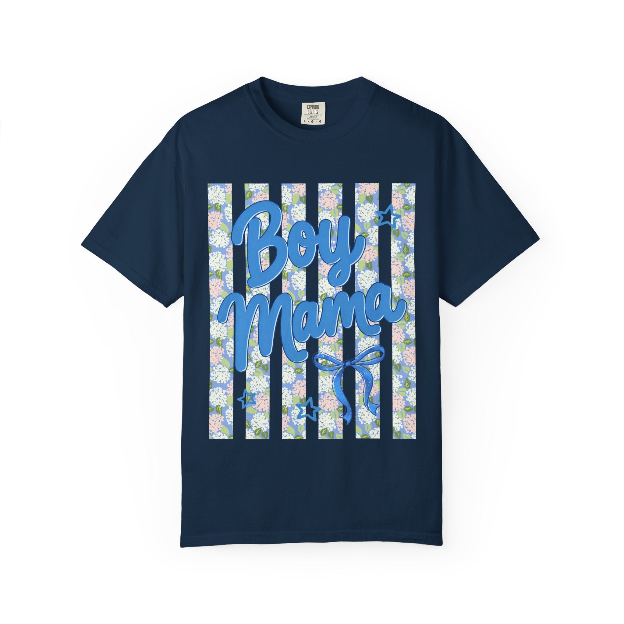 Floral Boy Mama T-Shirt