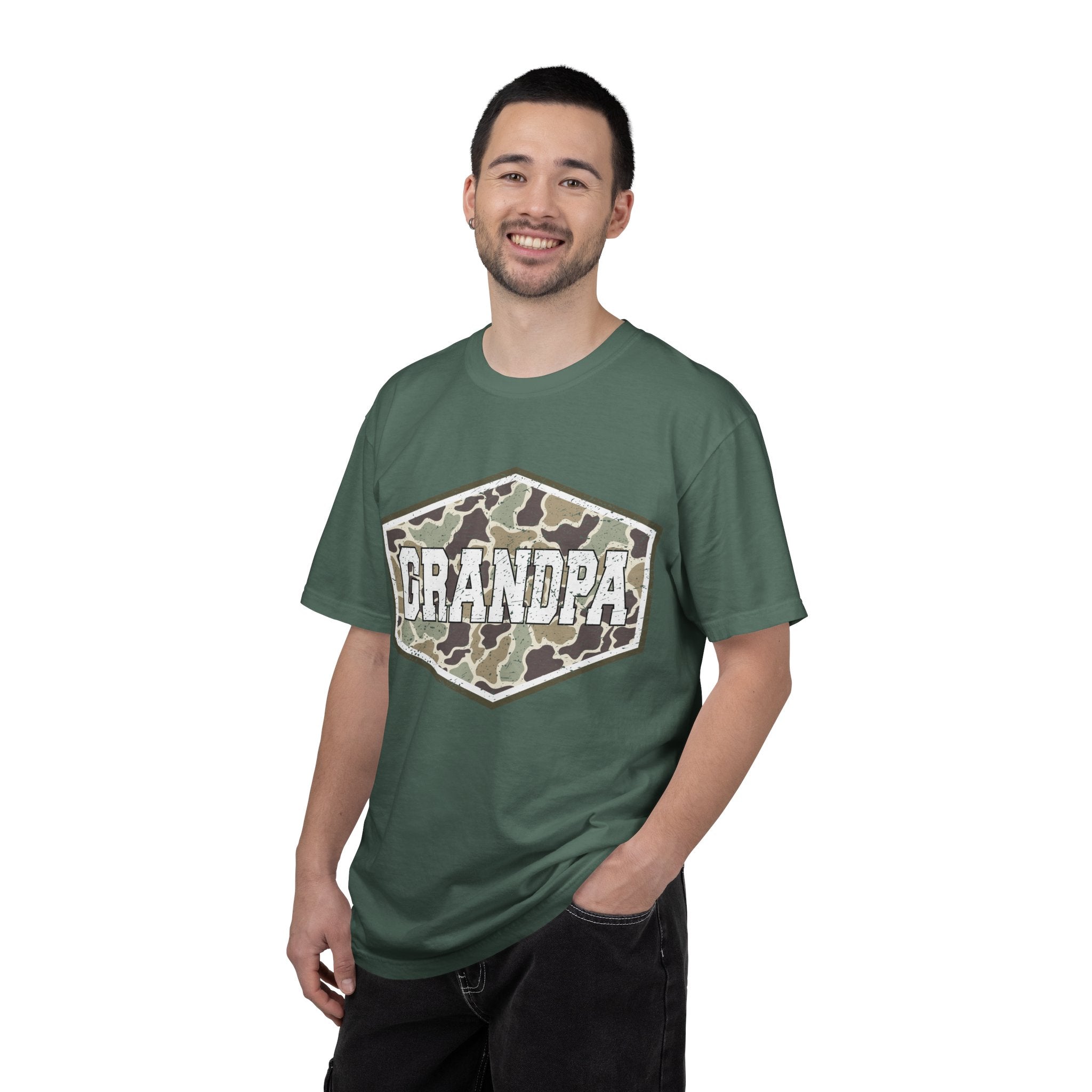 Grandpa Camo Patch T-Shirt