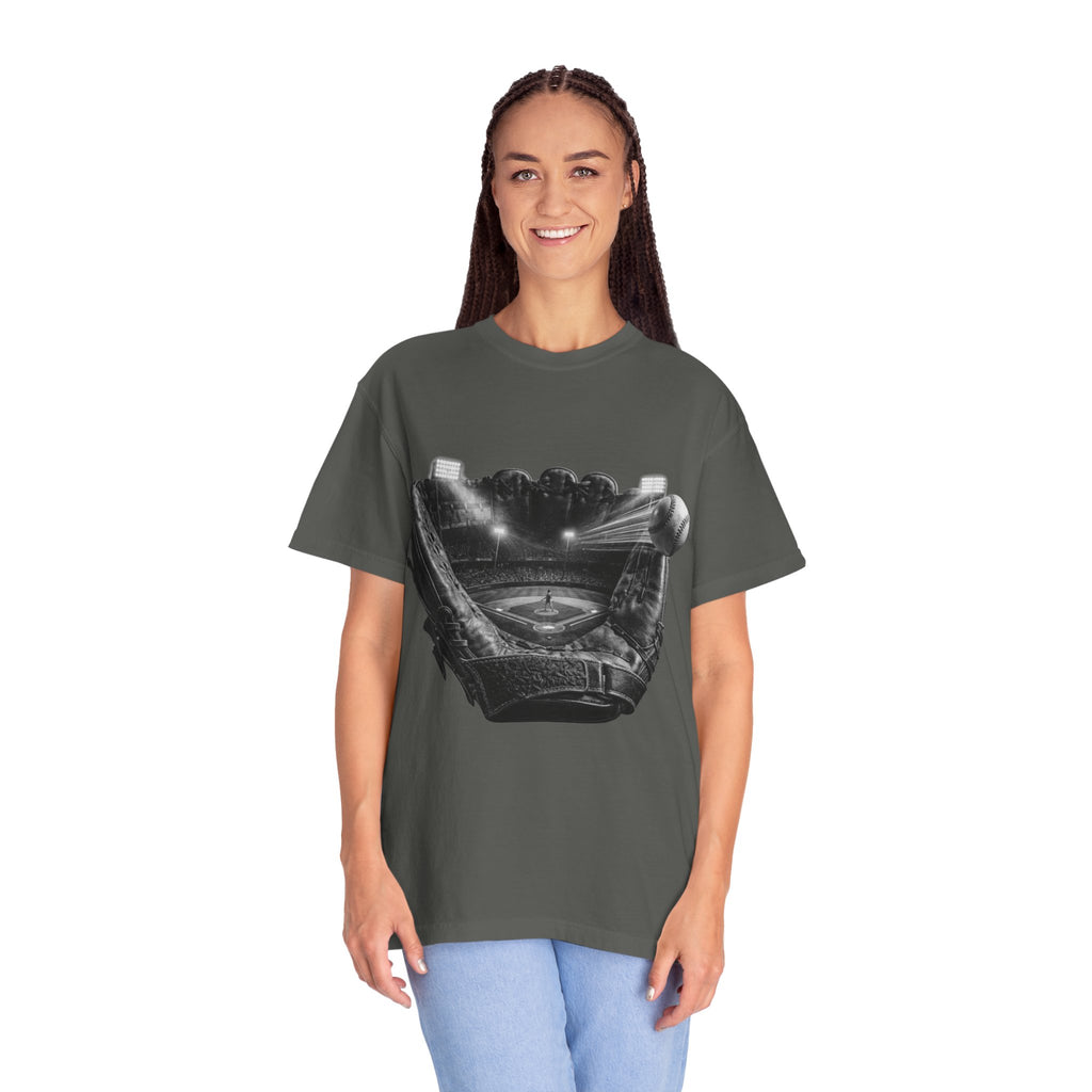 Baseball Glove Stadium Comfort Colors T-Shirt