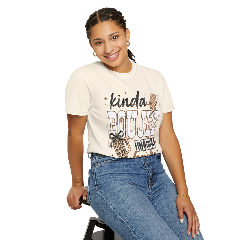Kinda Boujee Kinda Broke Graphic T-Shirt