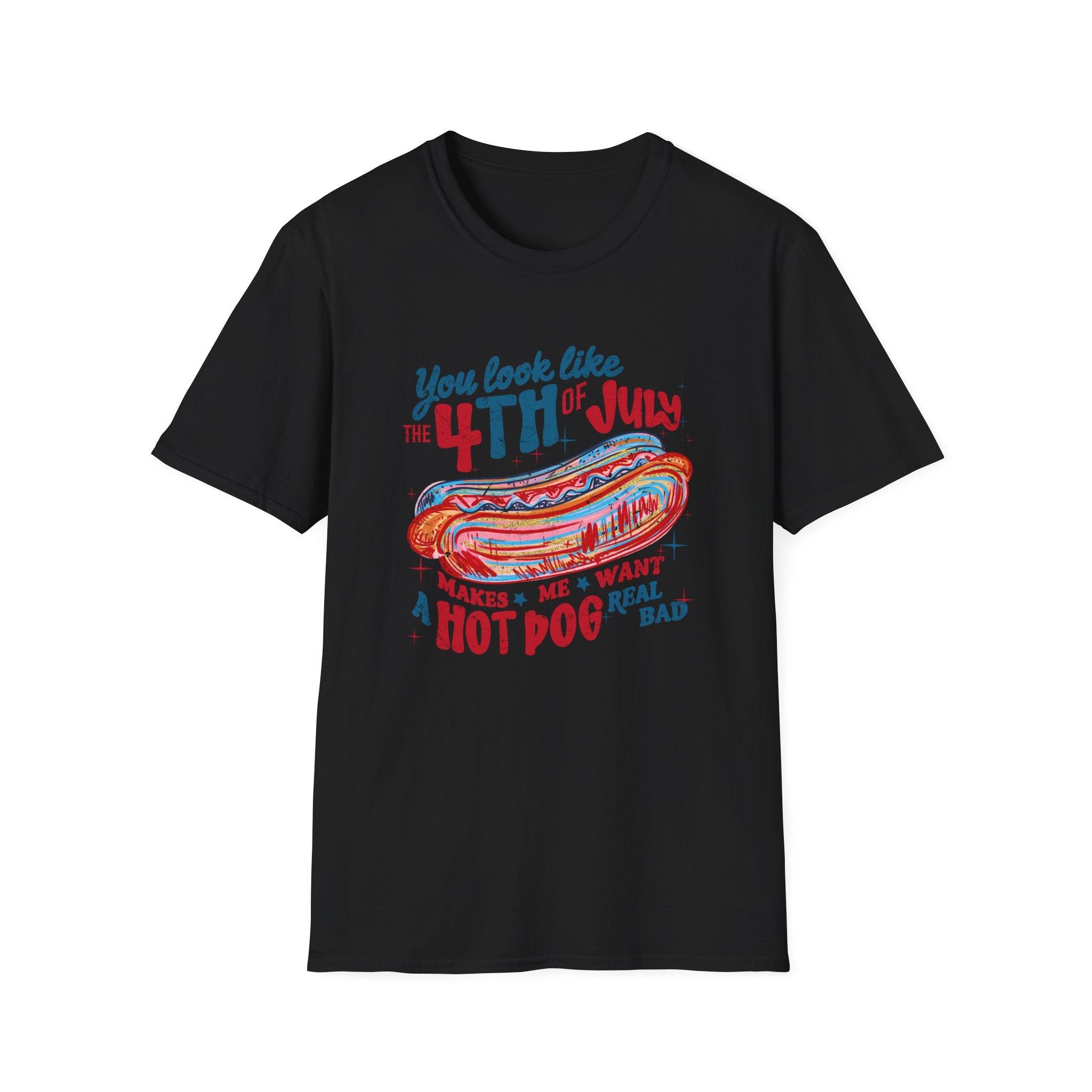 4th of July Hot Dog T-Shirt