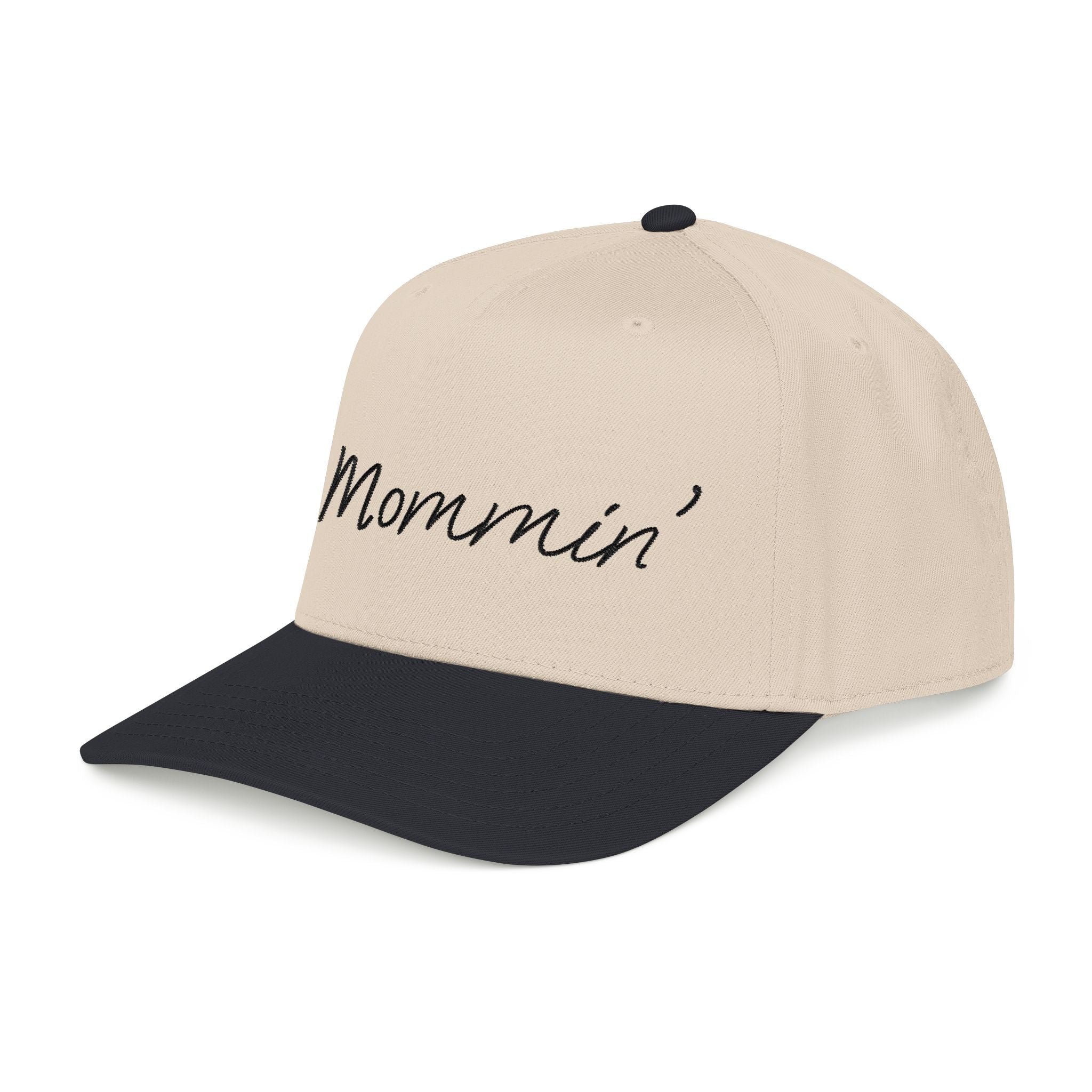 Mommin' Cute Script Embroidered Trucker Hat