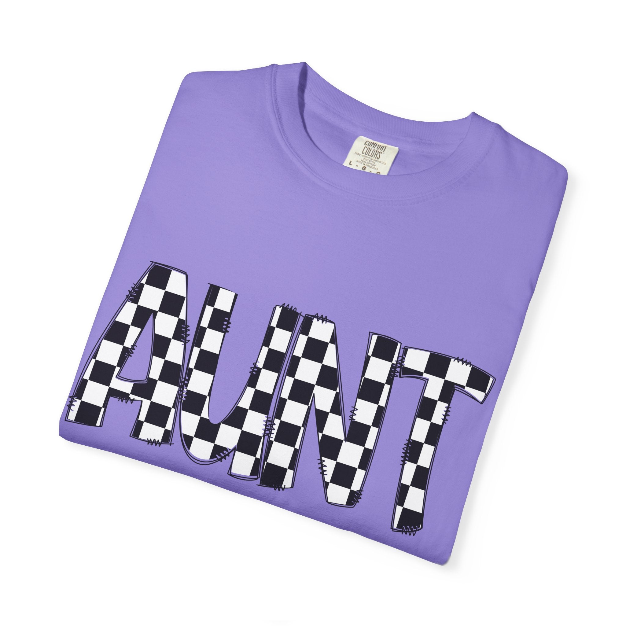 Aunt Checkerboard T-Shirt