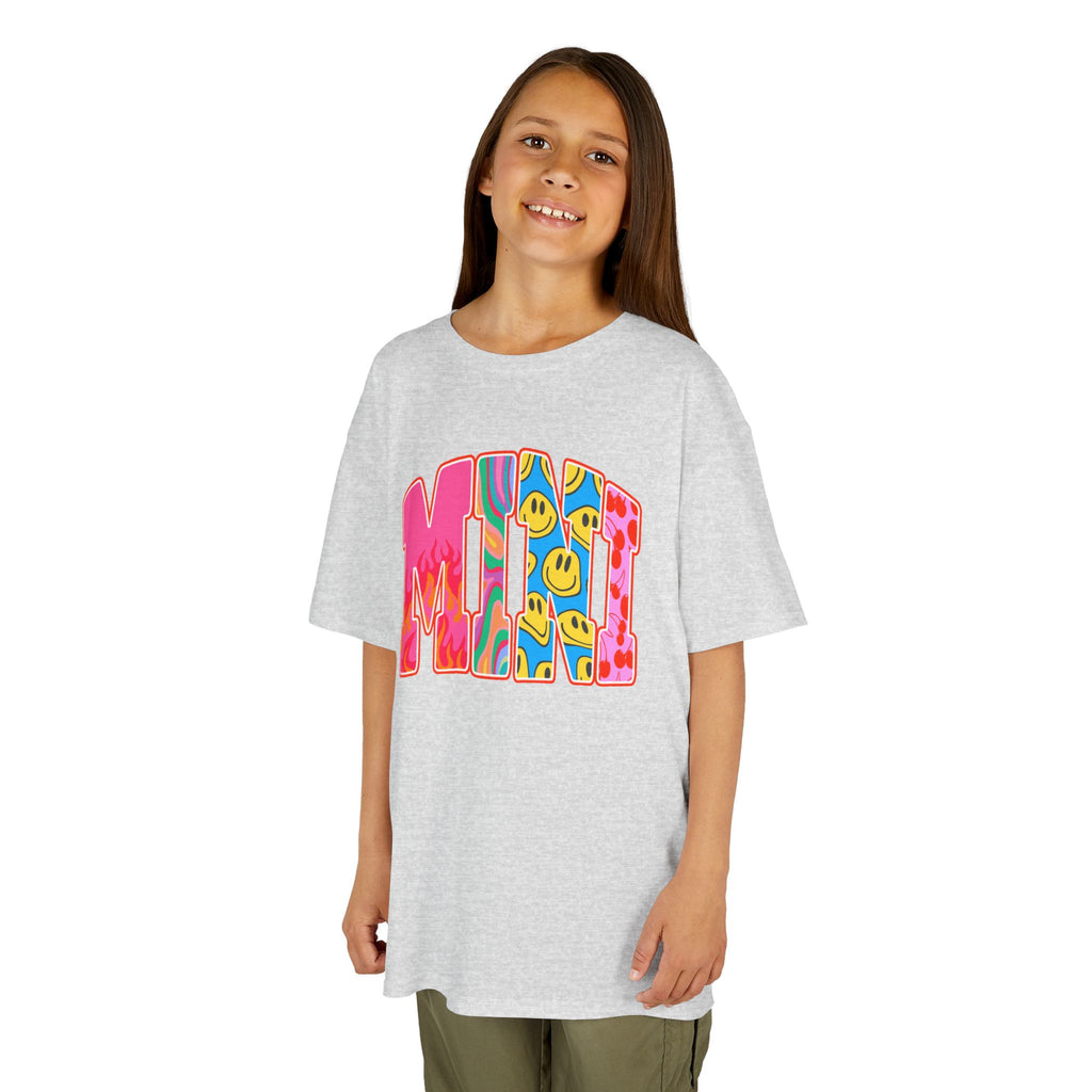 Youth Tee —  'MINI' Retro Smiley Graphic