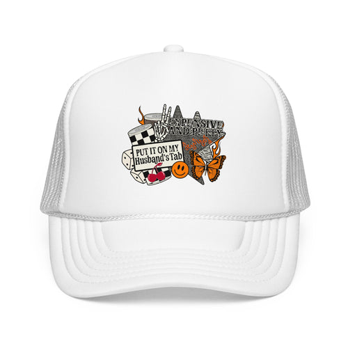 'Put It On My Husband’s Tab' Trucker Hat