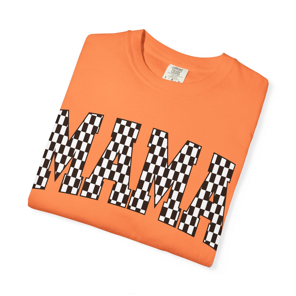 MAMA Checkered Comfort Colors T-Shirt