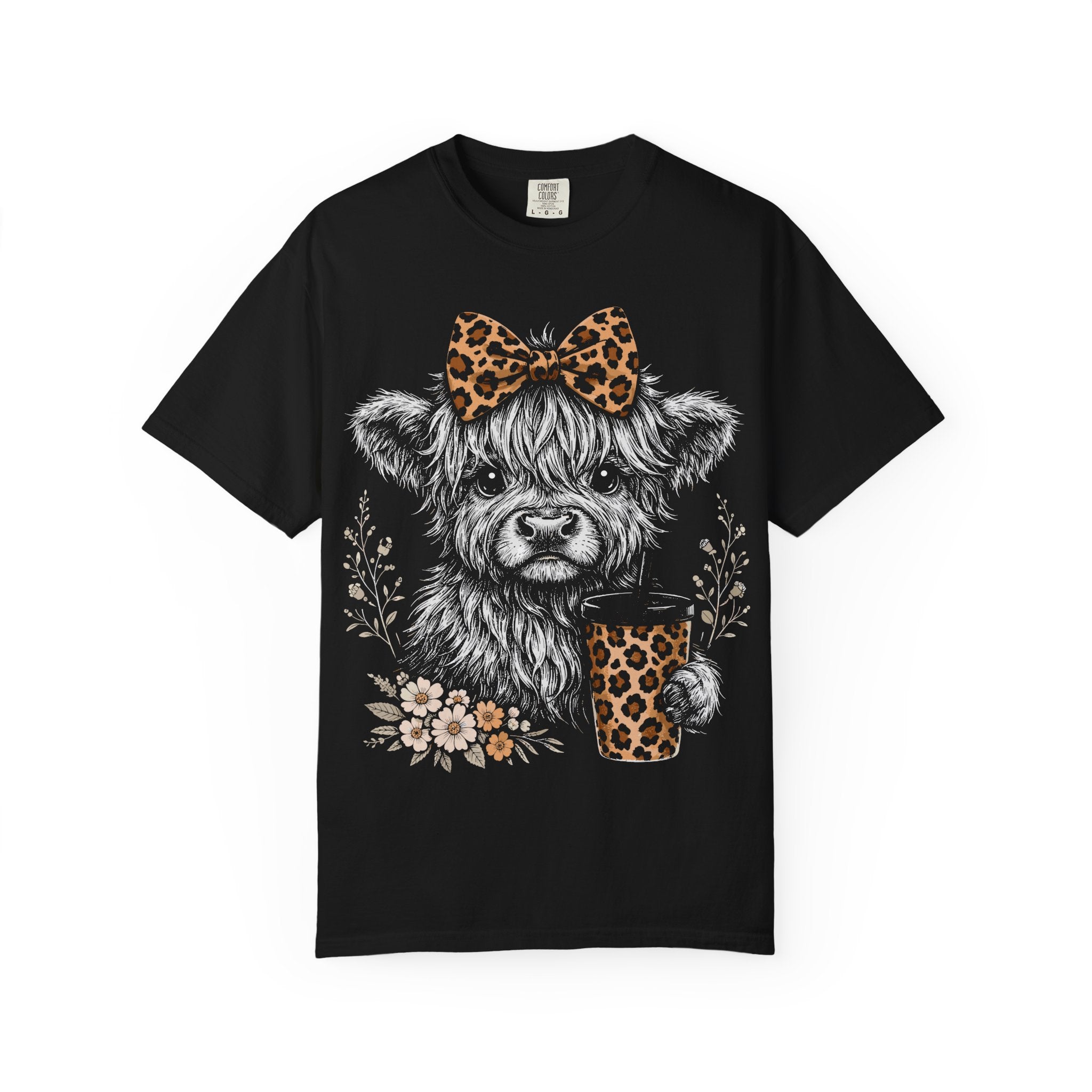 Highland Cow Coffee T-Shirt