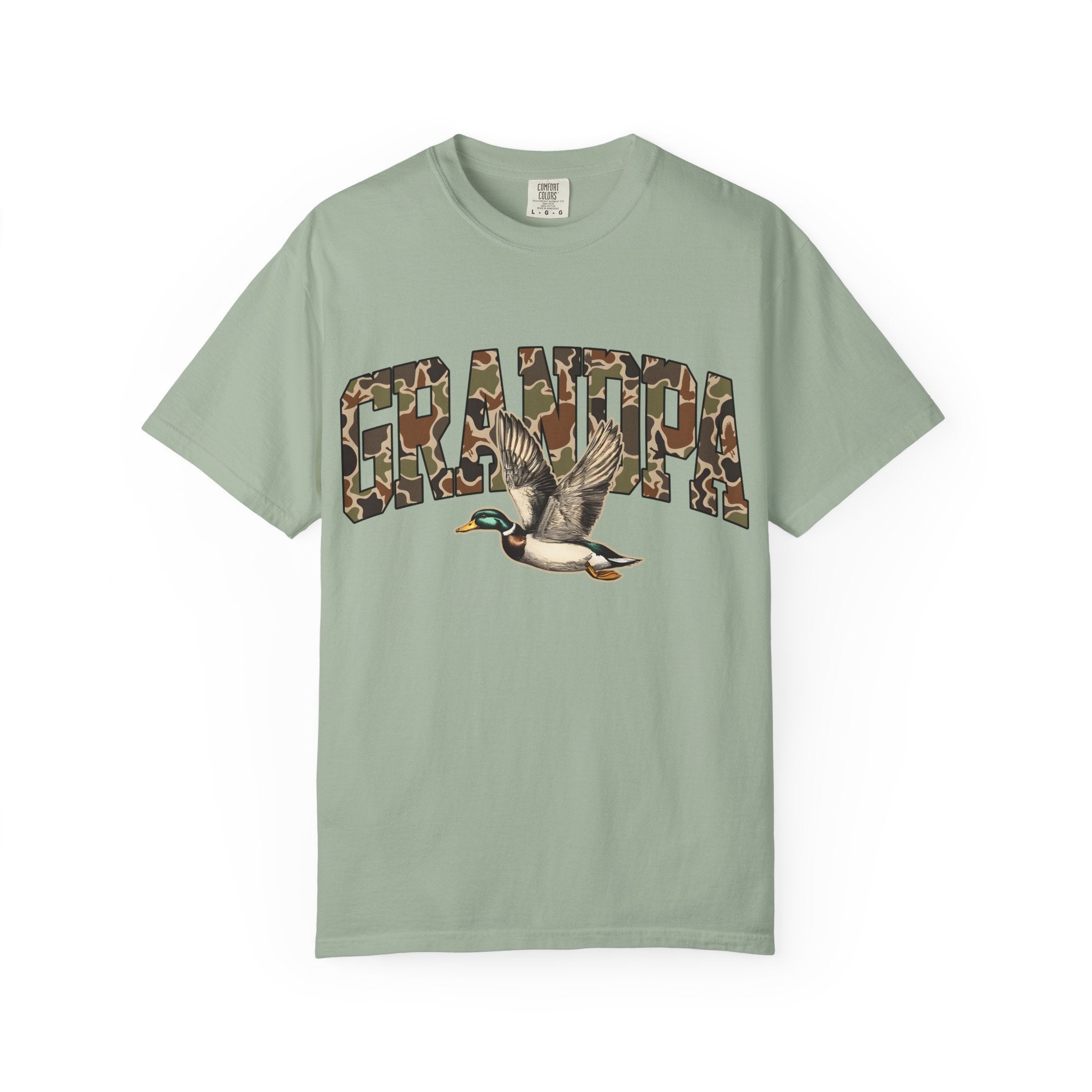 Grandpa Camo Duck T-Shirt