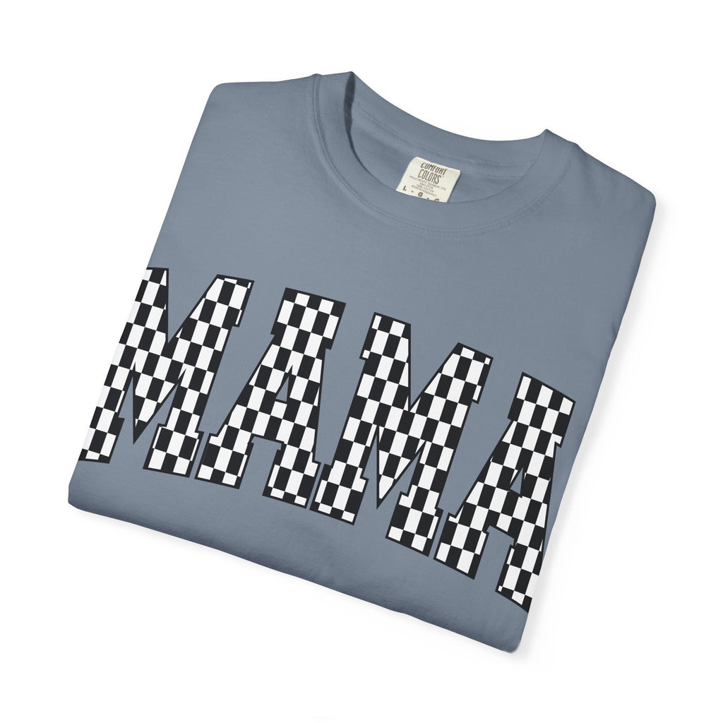 MAMA Checkered Comfort Colors T-Shirt