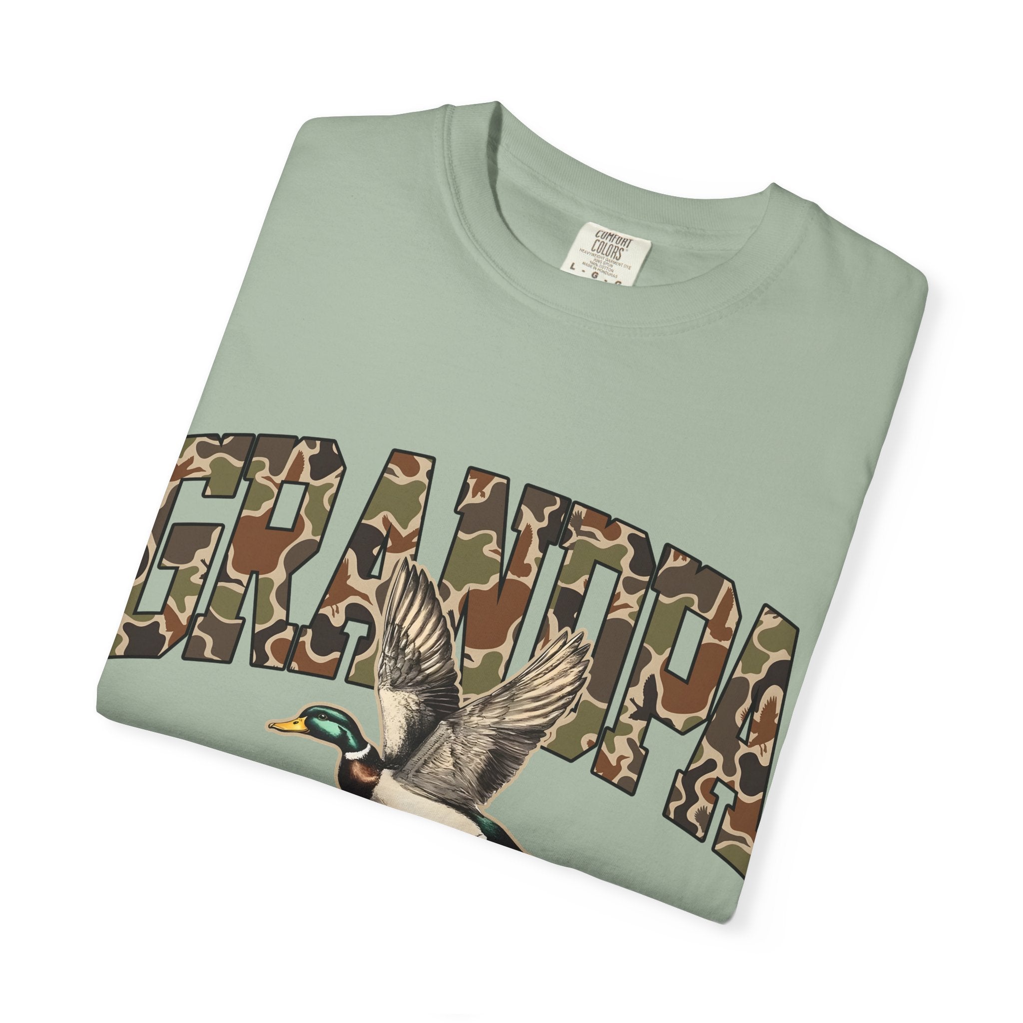 Grandpa Camo Duck T-Shirt